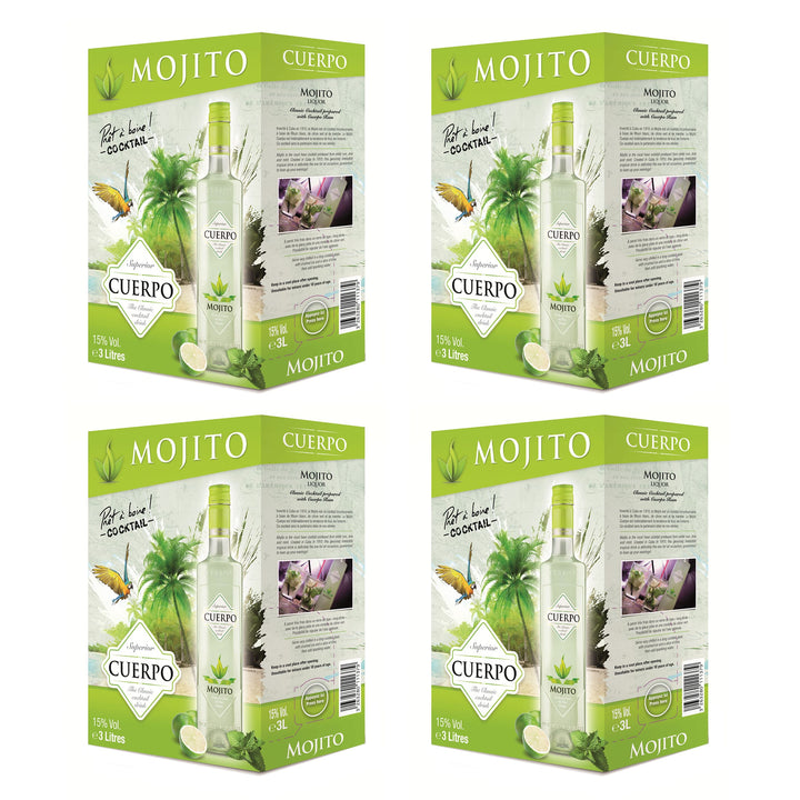 Bag-in-Box - Mojito - CUERPO / Mojito Mischgetränke &amp; Cocktails 3 L.