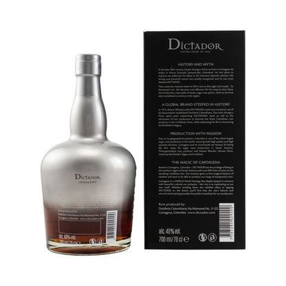 Dictador XO Insolent, Colombian Aged Rum