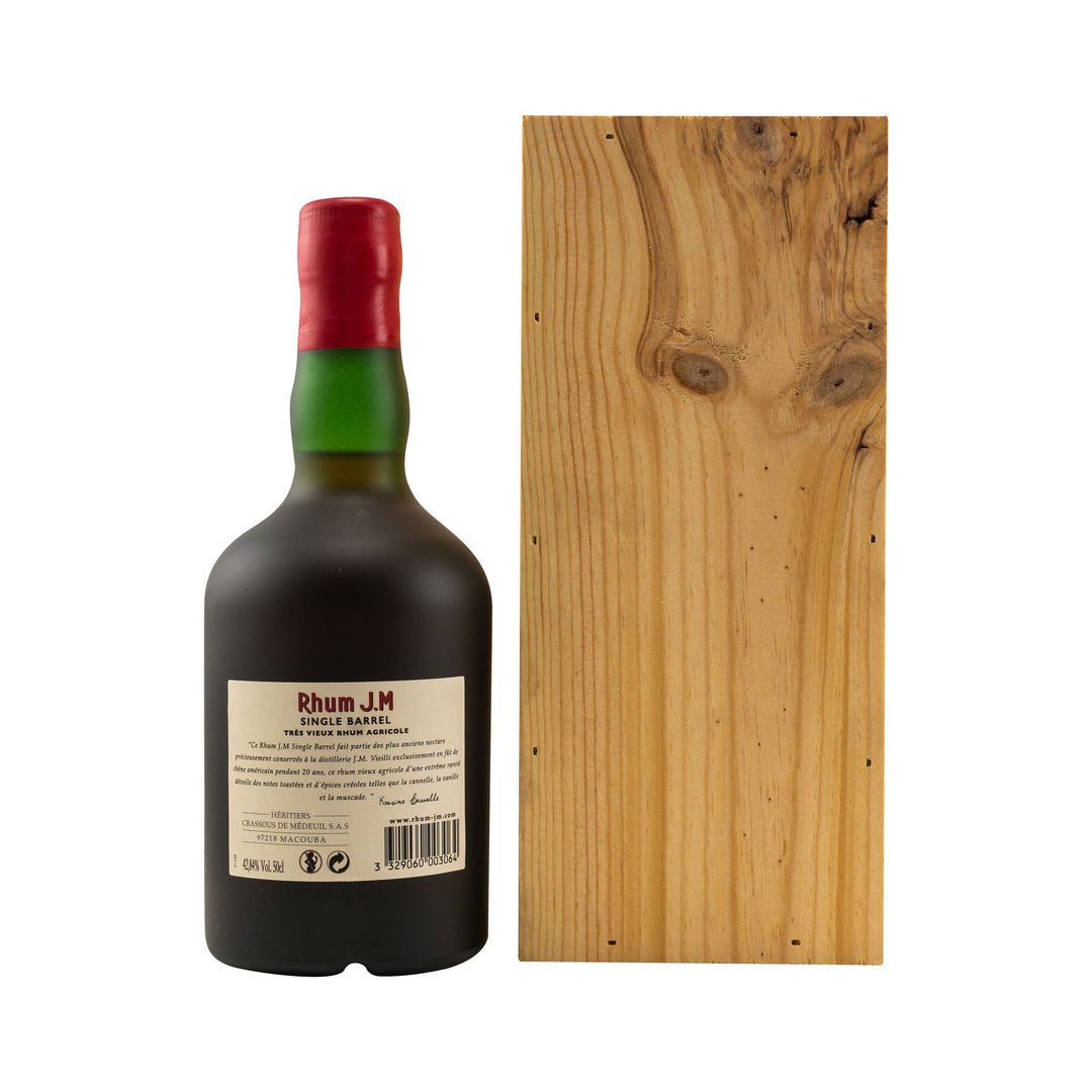 Rhum J.M Single Barrel, Millesime 1999 FUT 014