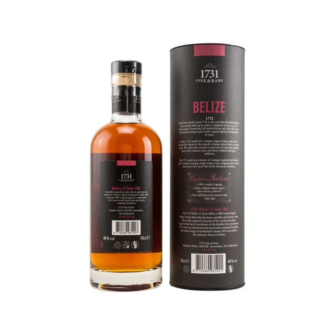 1731 Fine & Rare Rum - Belize 12 Years Old