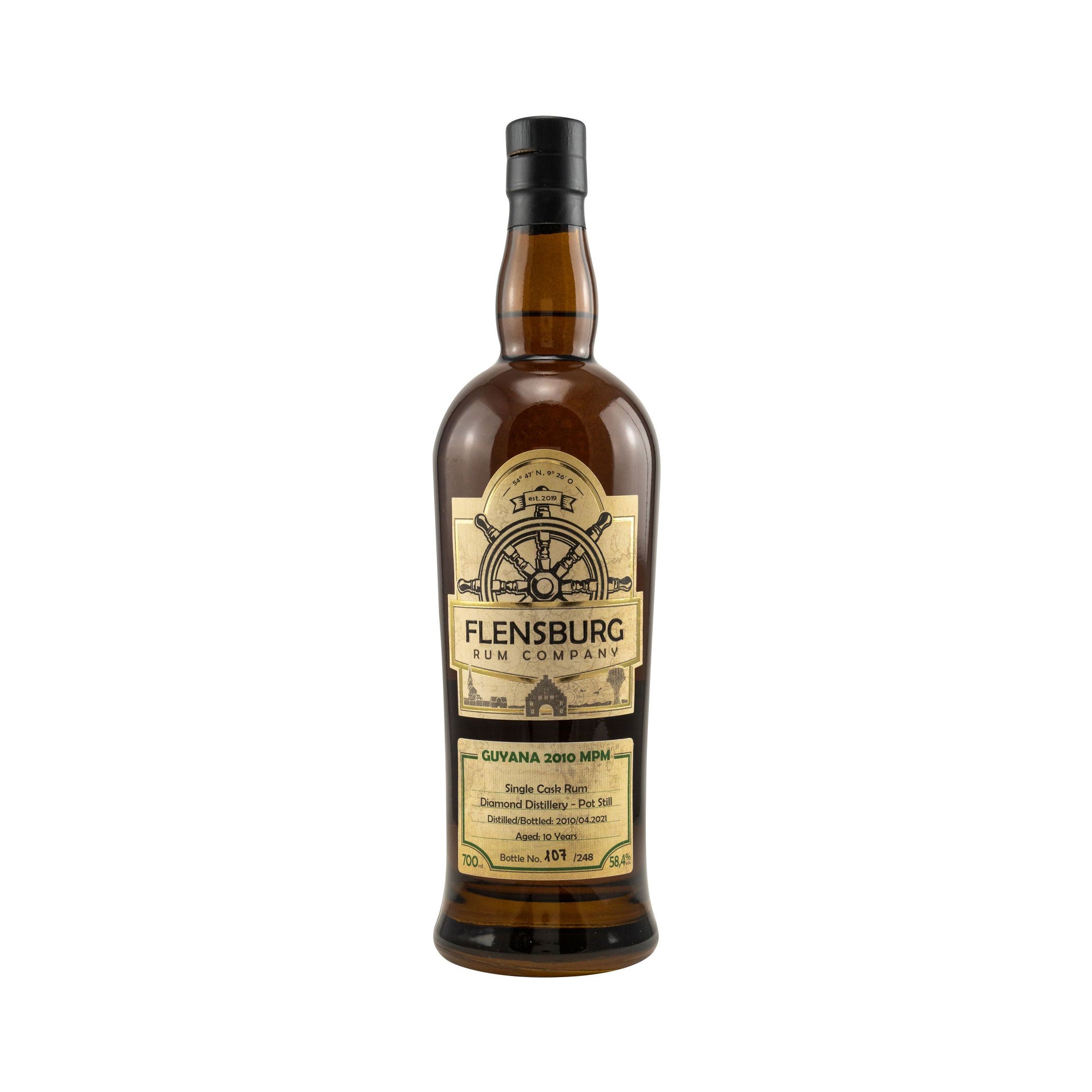 Flensburg Rum Company - Guyana 2010 MPM
