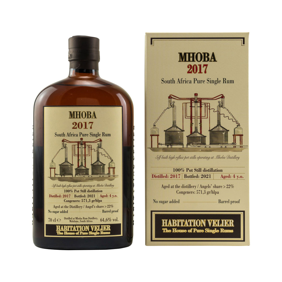 Mhoba Rum 2017/2021 - 4 Years Ex Bourbon Cask - Habitation