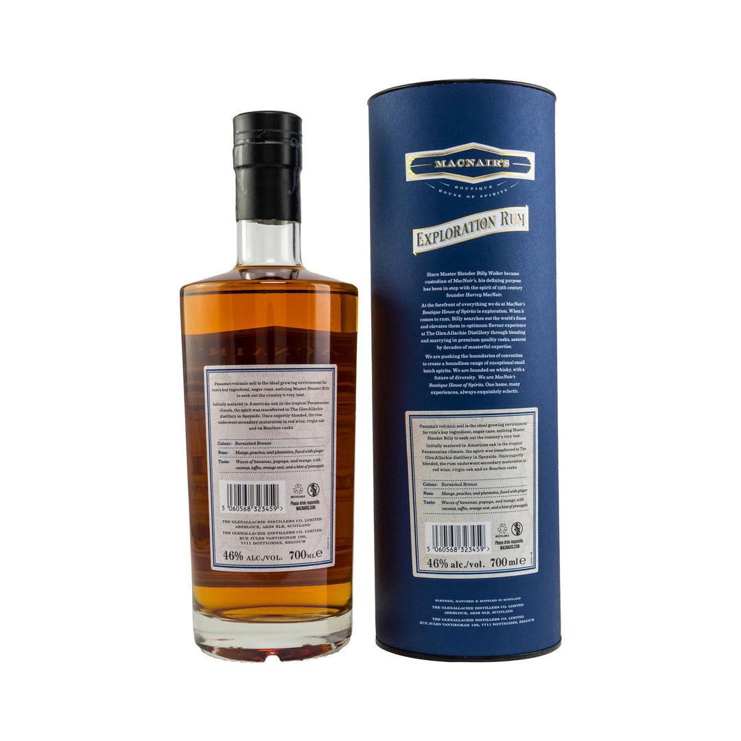 MacNairs Exploration Panama Rum 7 Years Old