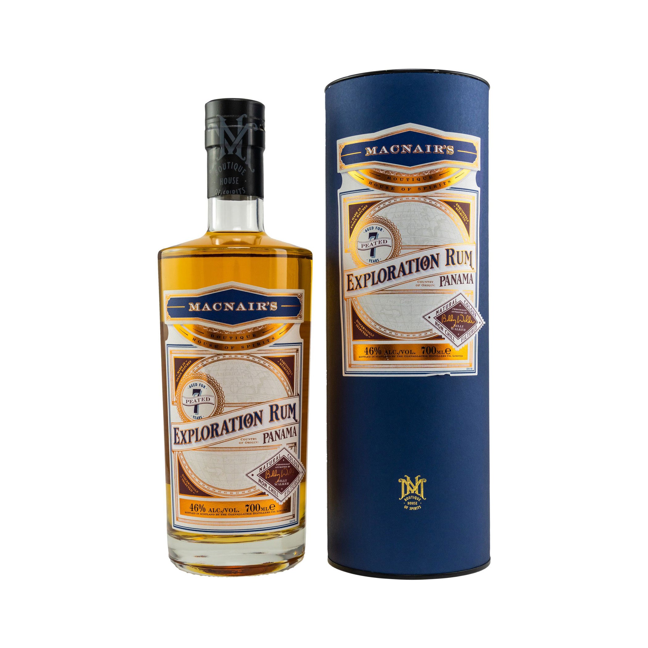 MacNairs Exploration Panama Rum 7 Jahre - Peated
