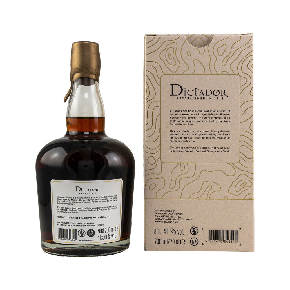 Dictador Episodio I American Oak Casks 1999/2021