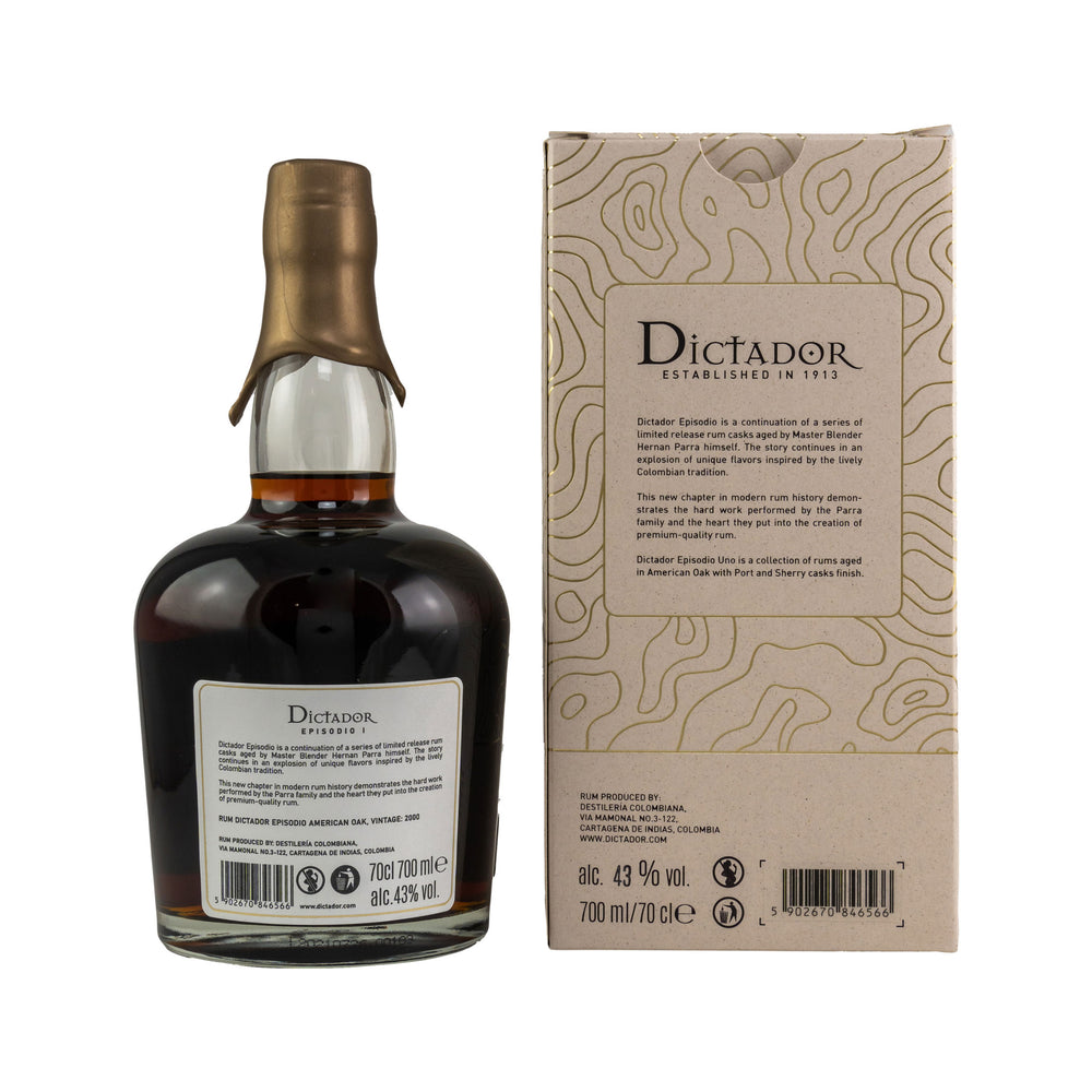 Dictador Episodio I - American Oak Casks 2000/2021