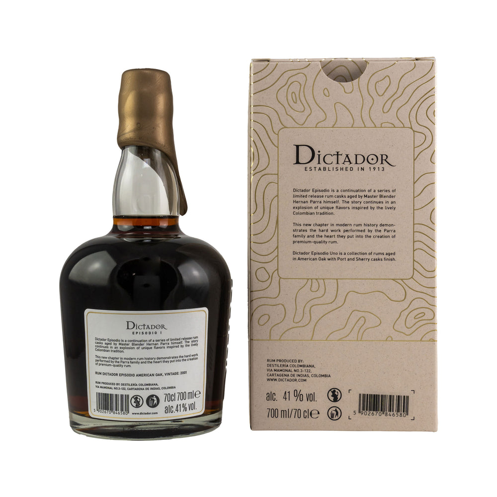 Dictador Episodio I - American Oak Casks 2001/2021