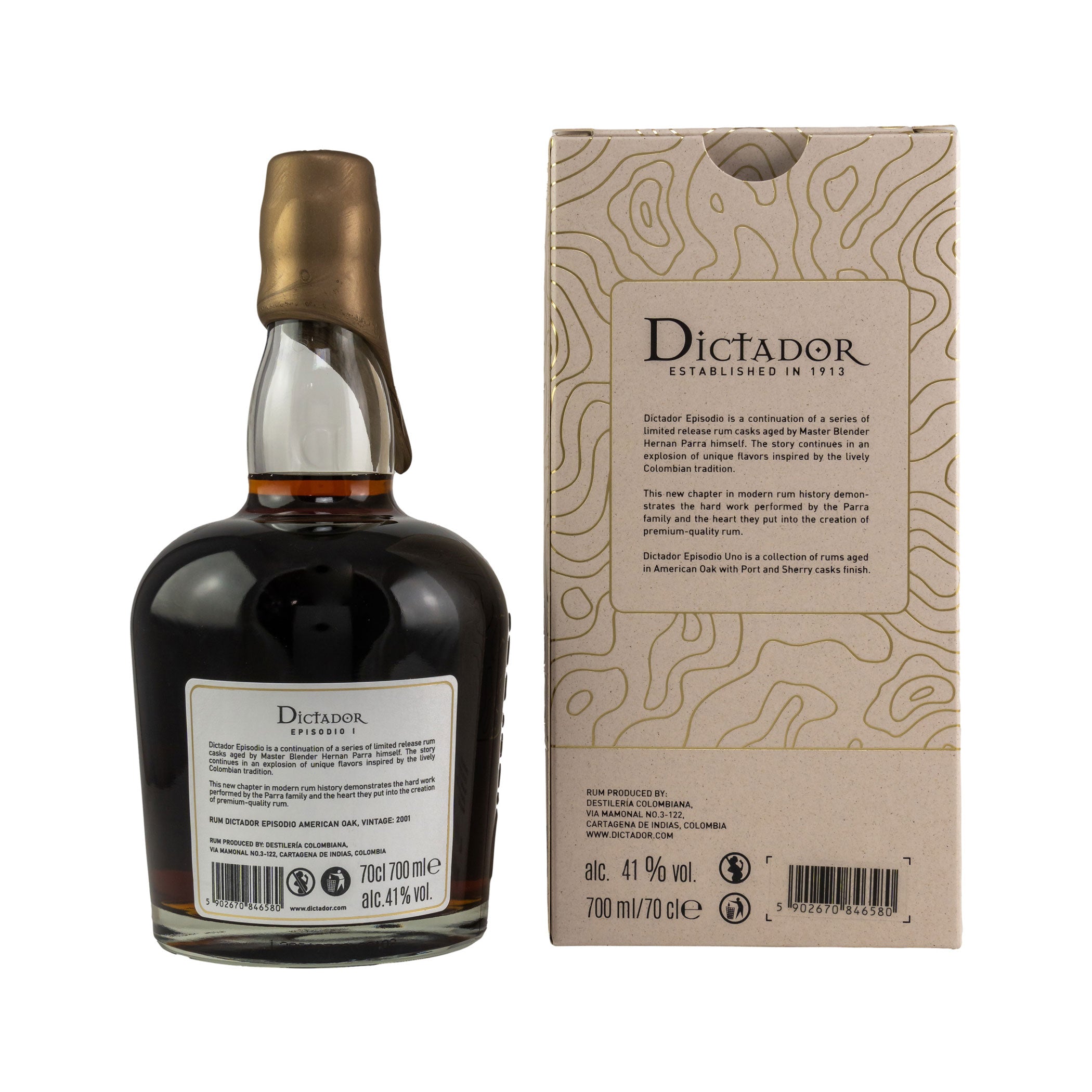 Dictador Episodio I - American Oak Casks 2001/2021