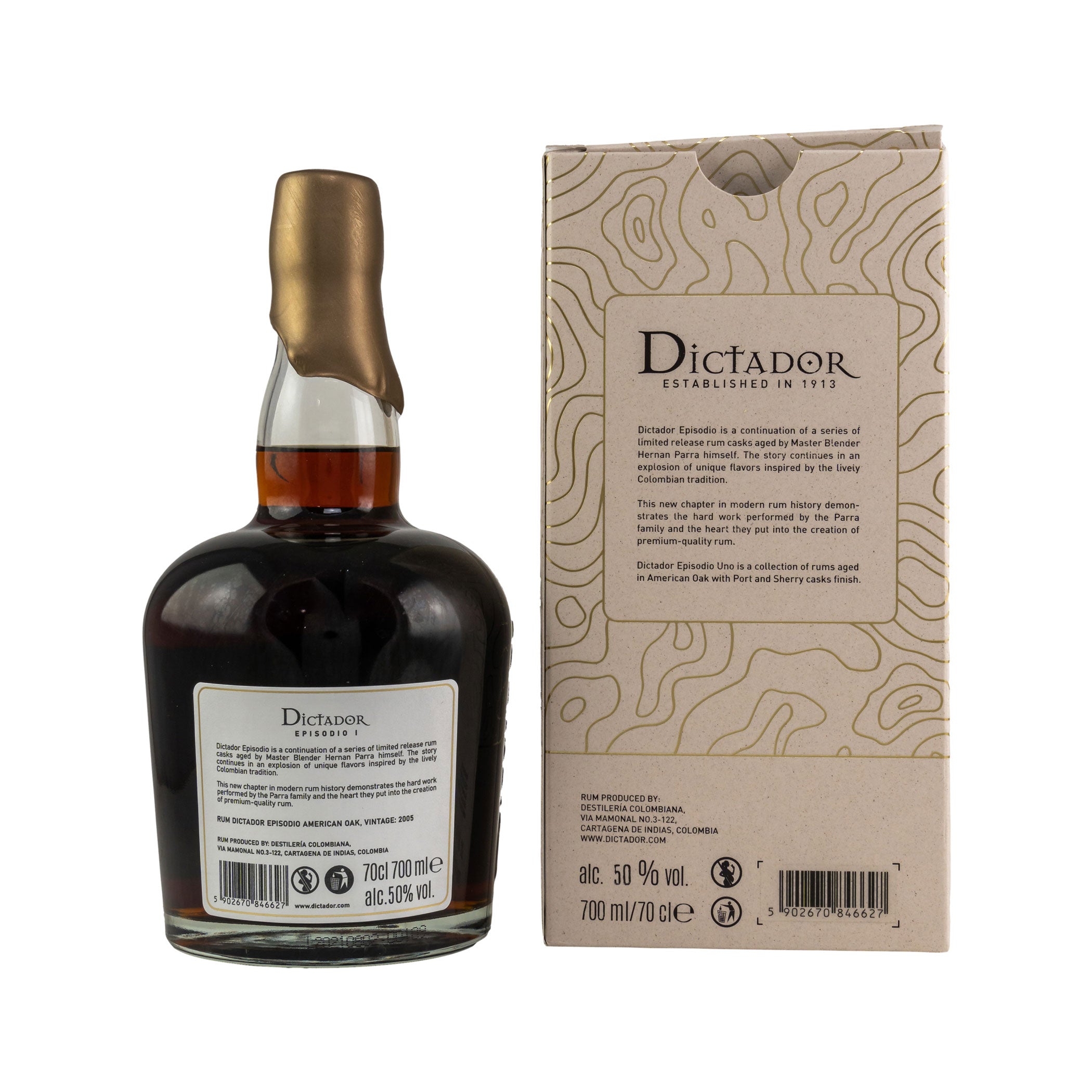 Dictador Episodio I - American Oak Casks 2005/2021