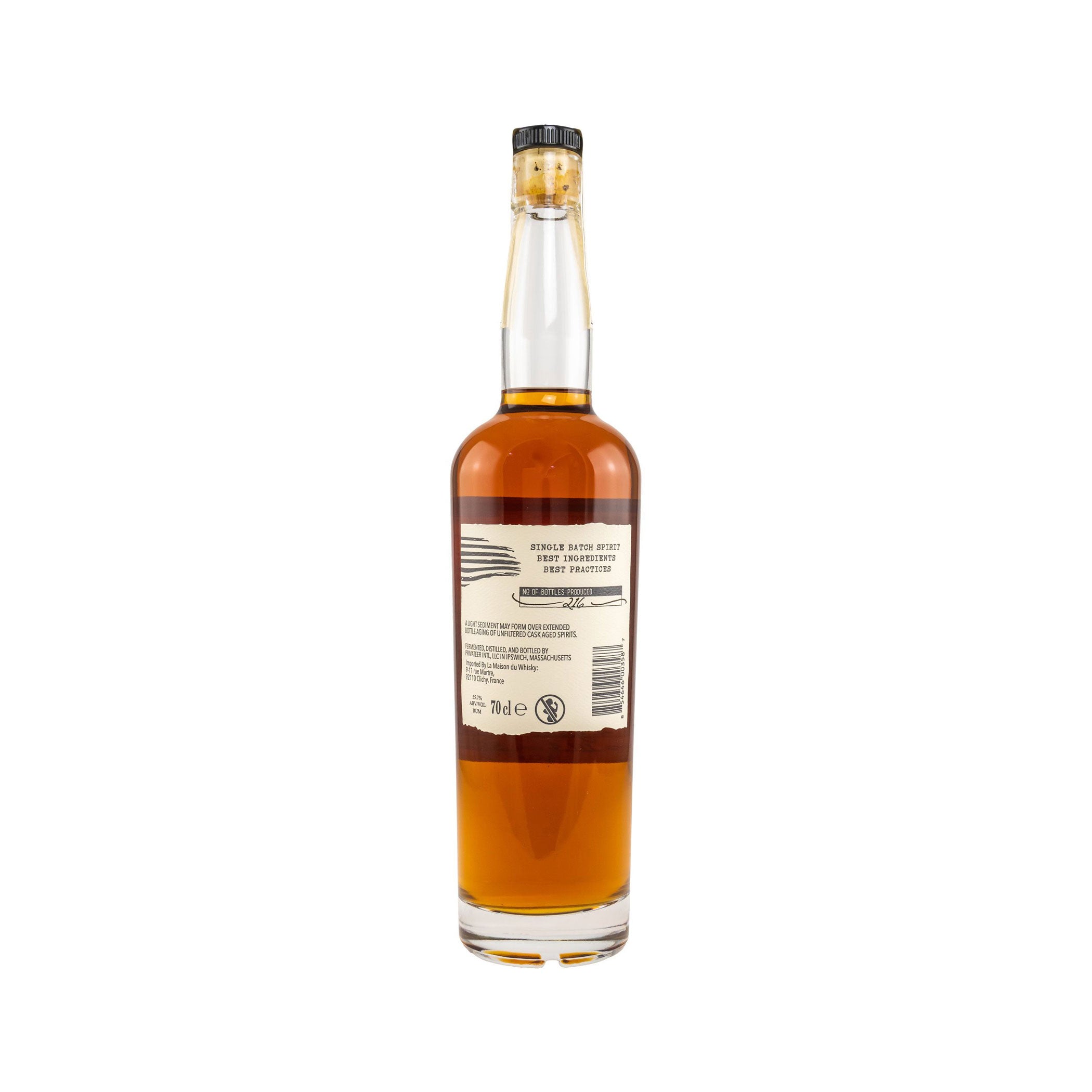 Privateer Rum Single Cask #P380 - Kirsch exclusive