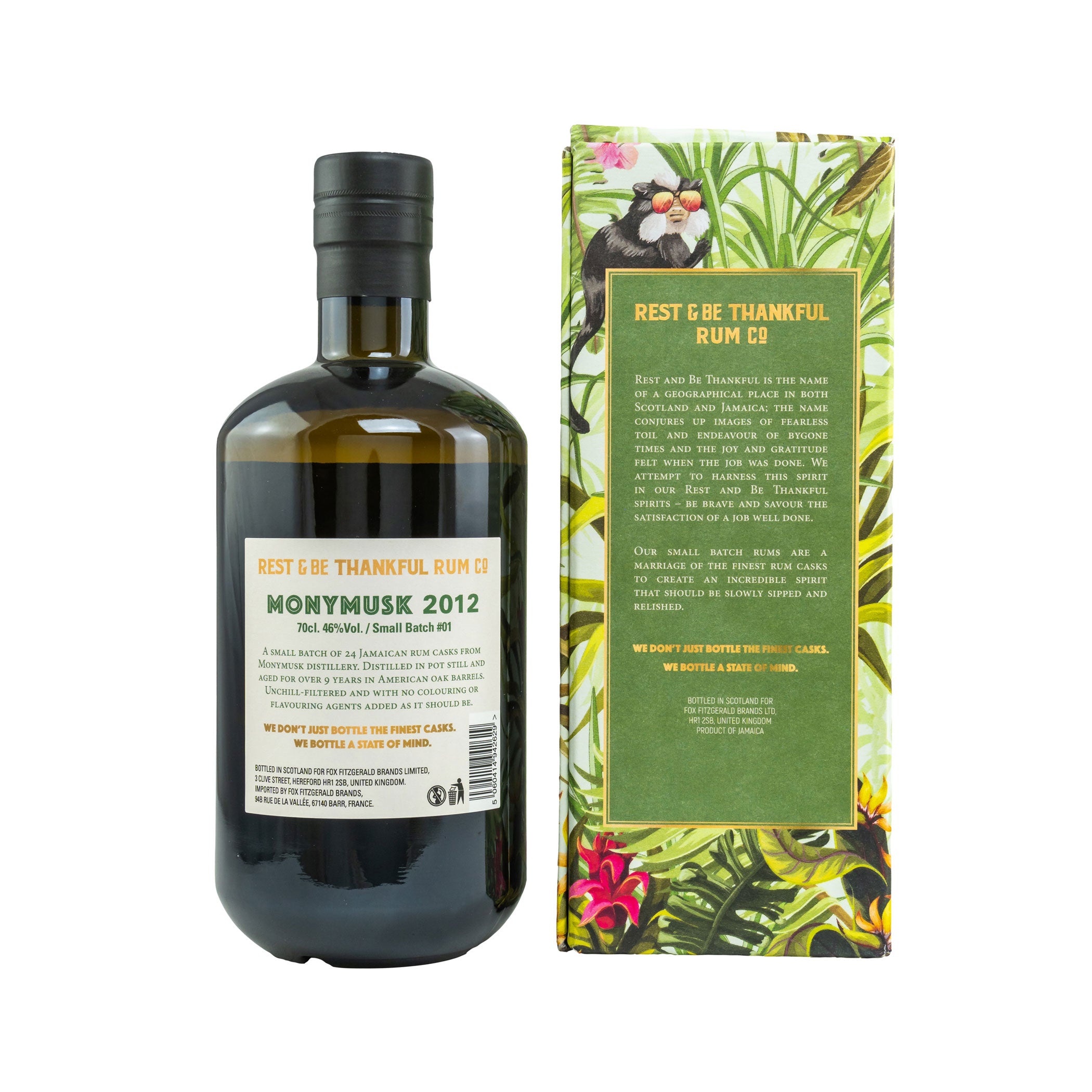 Monymusk 2012/2022 - 9 Years Old - Small Batch 1 - Rest & Be Thankful