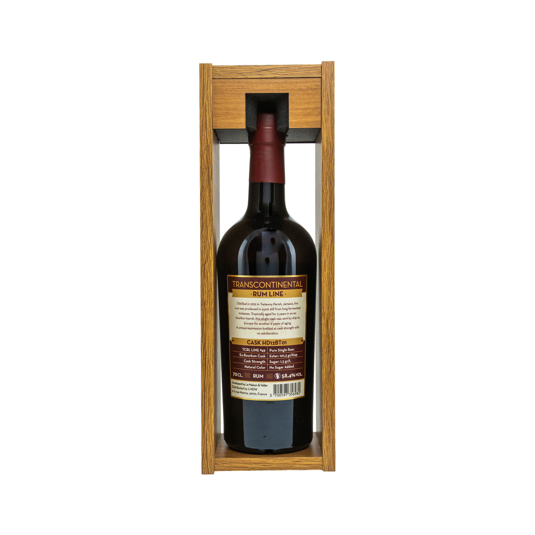 Jamaica HD 2012/2022 - 9 Jahre - Single Cask - Transcontinental Rum Line -