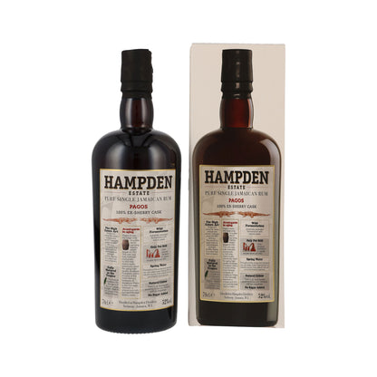 Hampden Estate Pagos 2023 – 100% Ex-Sherry Cask - Pure Single Jamaican Rum