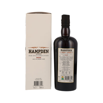 Hampden Estate Pagos 2023 – 100% Ex-Sherry Cask - Pure Single Jamaican Rum