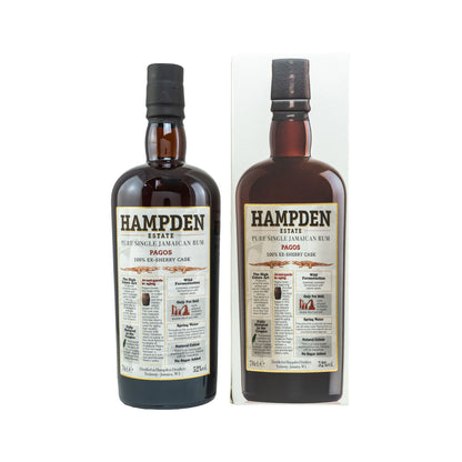 Hampden Estate Pure Single Jamaican Rum - Pagos – Ex-Sherry Cask