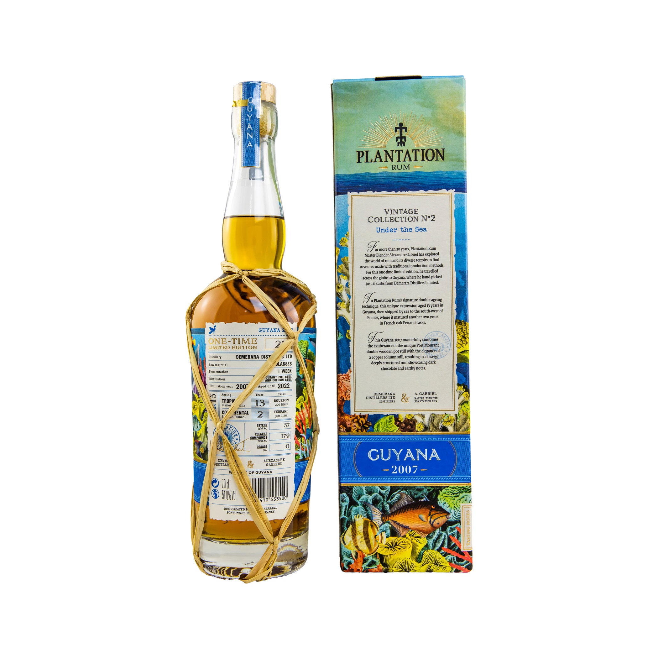 Plantation Rum 2007/2022 - Guyana - One Time Limited Edition