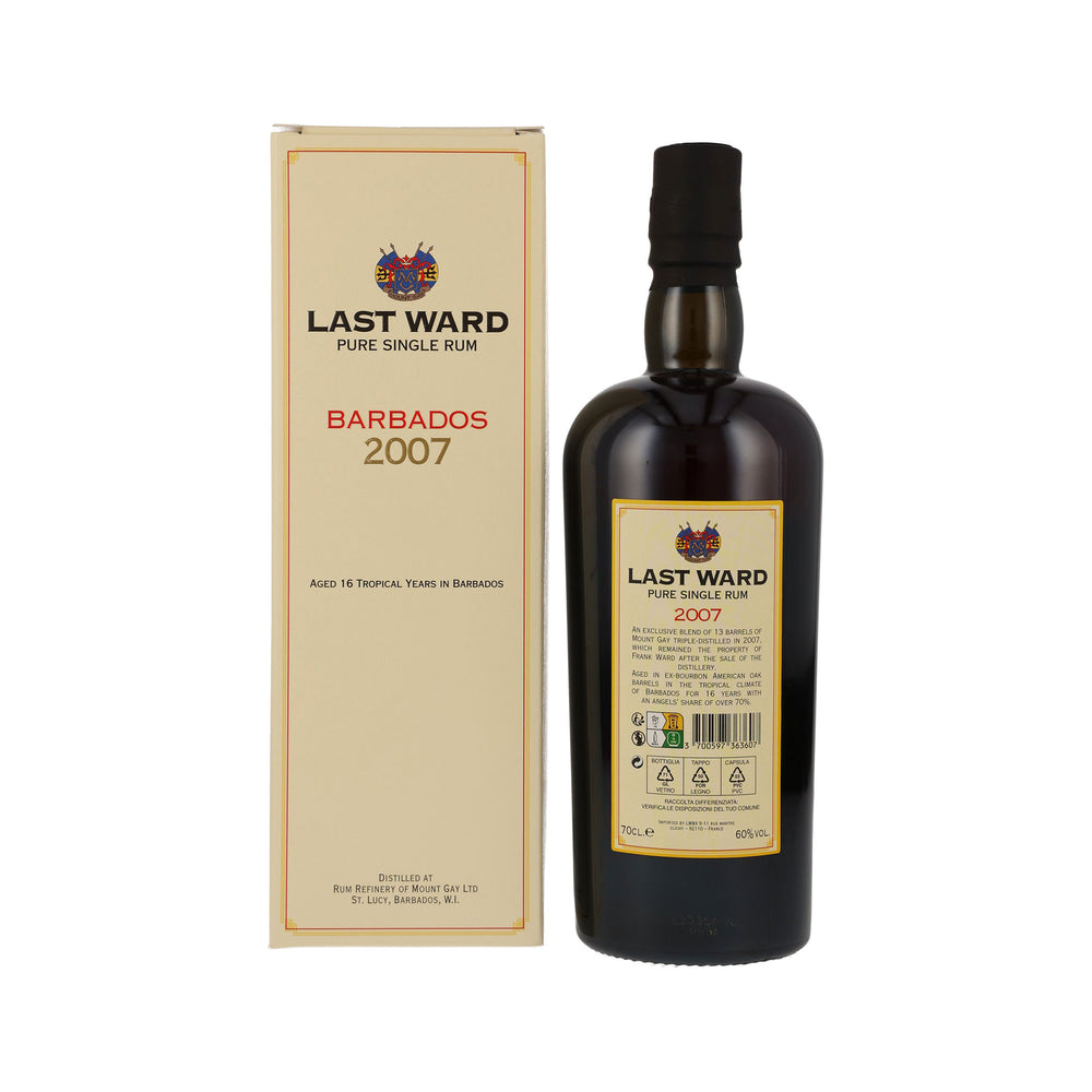 Last Ward 2007 - 16 Years Old - Barbados Rum