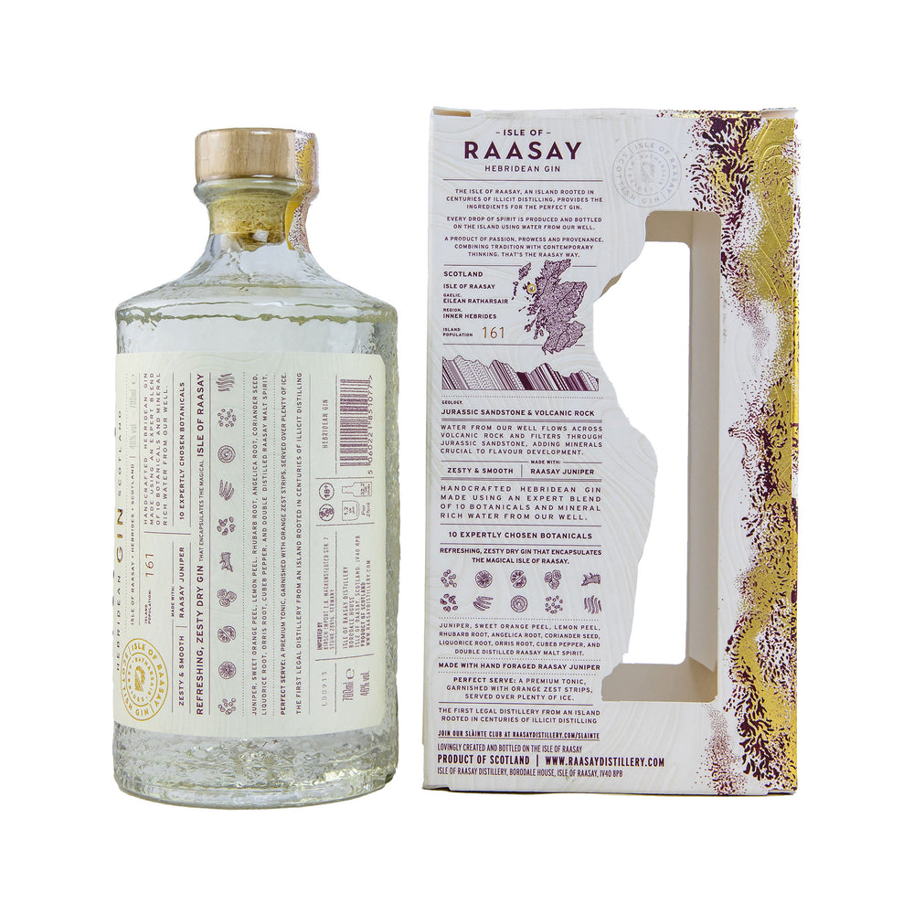 Isle of Raasay Hebridean Gin