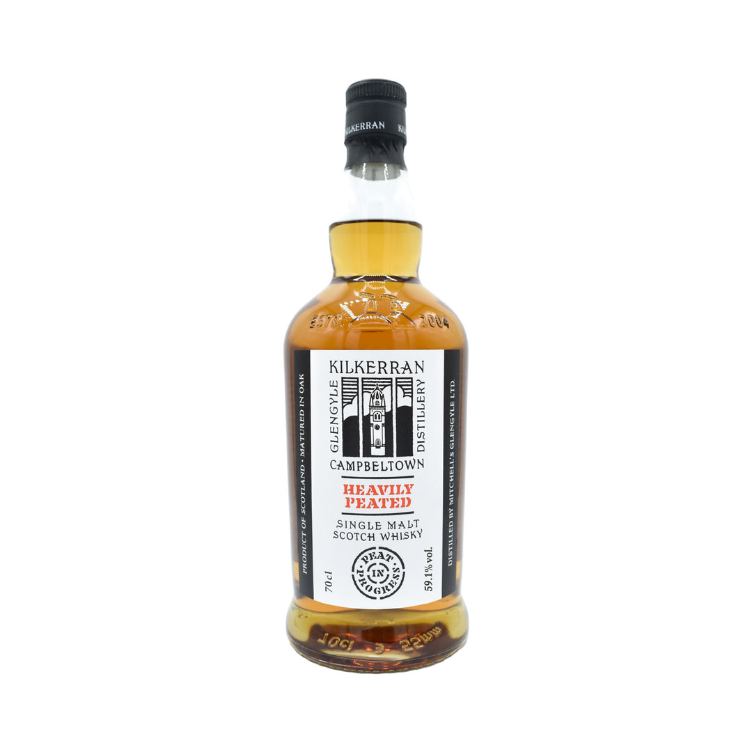 Kilkerran Heavily Peated - Batch 7 - Cask Strength - Neuware Etikett leicht beschädigt