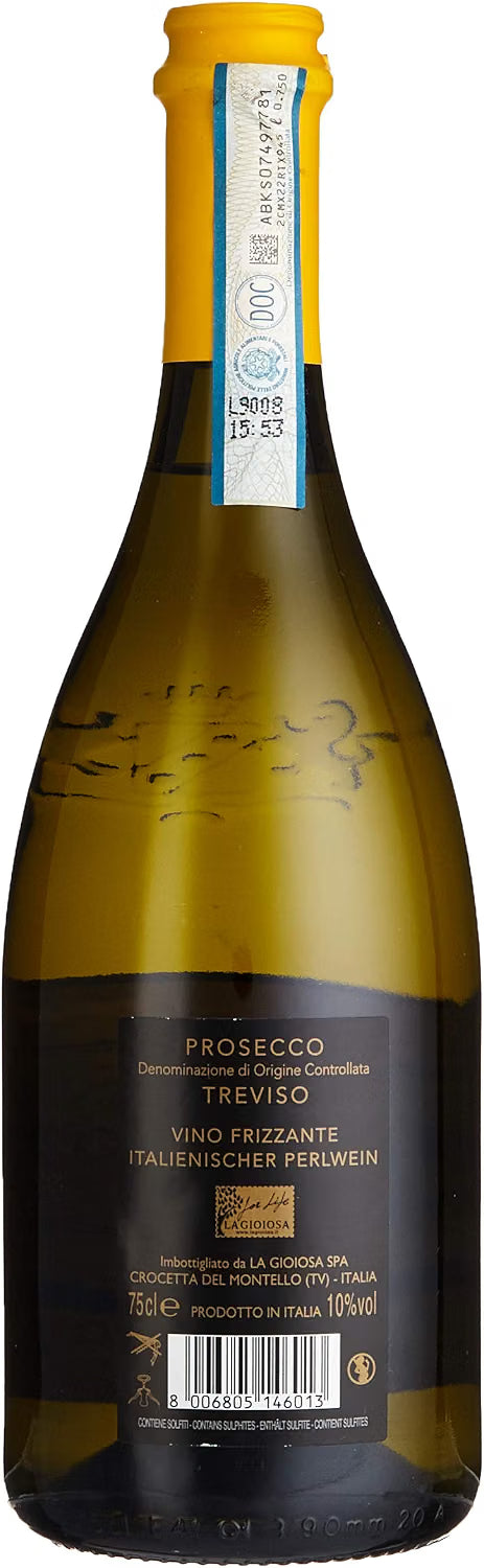 La Gioiosa Prosecco DOC – Venetien, Treviso – 0,75 l, 11 % vol.