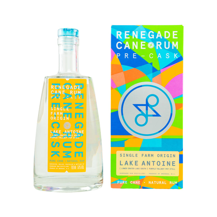 Lake Antoine – Pre-Cask Single Farm Origin Rum - Lower Crater Lake South - Renegade Cane Rum - 1st Release