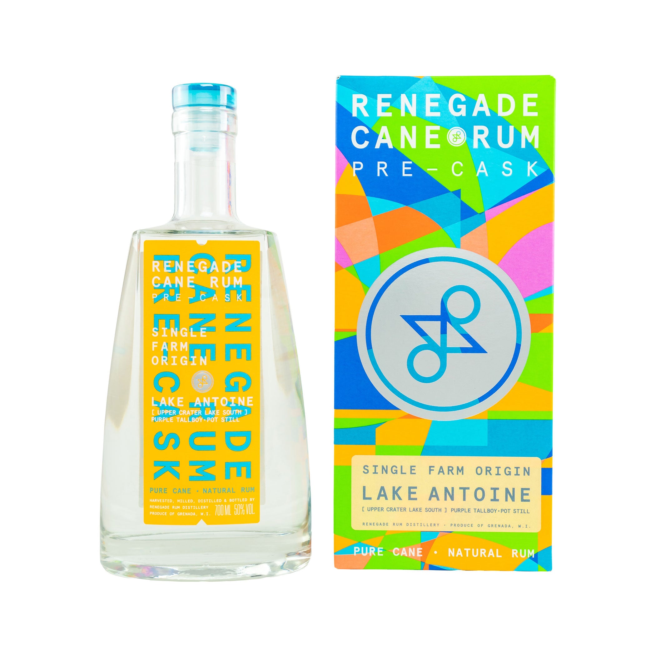 Lake Antoine – Pre-Cask Single Farm Origin Rum - Upper Crater Lake South - Renegade Cane Rum  - 1st Release -