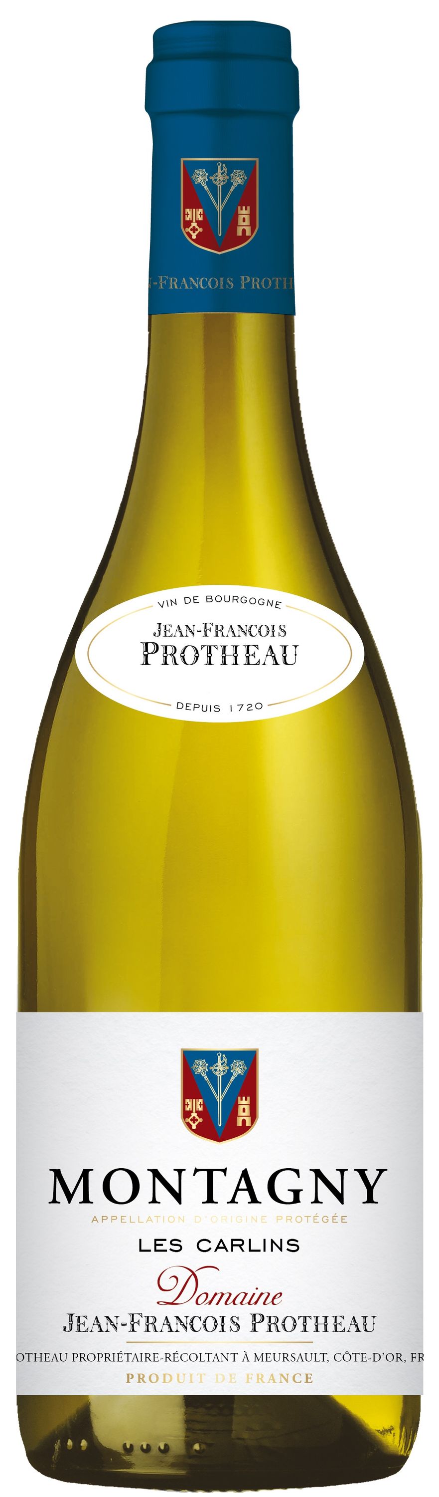 2018 Domaine Jean-Francois Protheau Bourgogne Montagny Chardonnay Weißwein