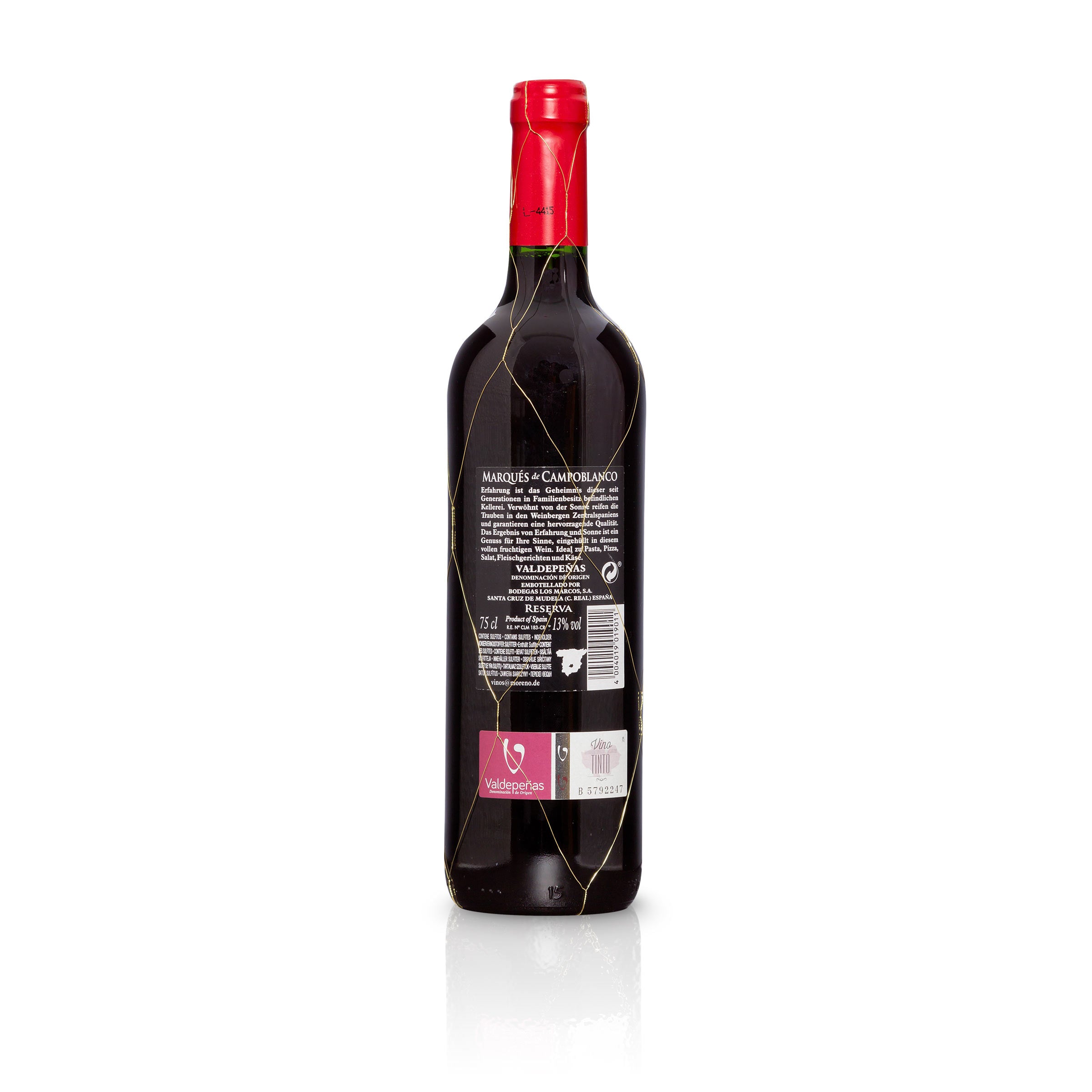 2008er Marqués de Campoblanco Reserva, Spanien - Bodegas Los Marcos