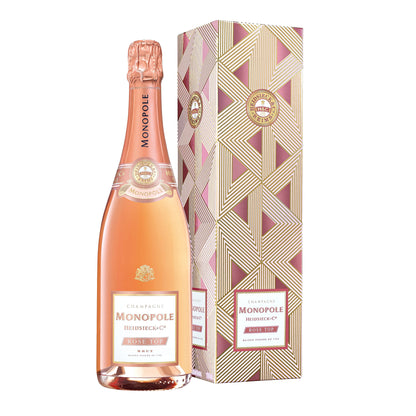 Heidsieck Monopole Rosé Top Brut in gift box