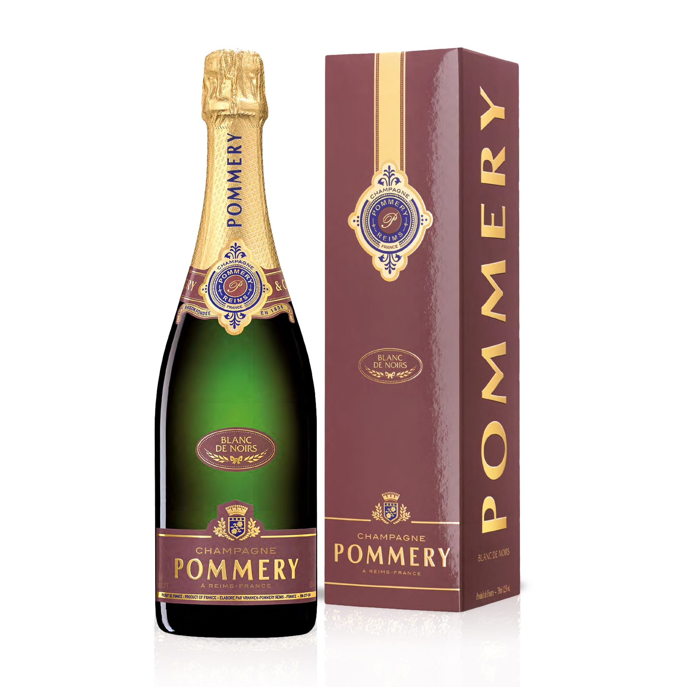 Pommery Apanage Blanc de Noirs in Geschenkpackung