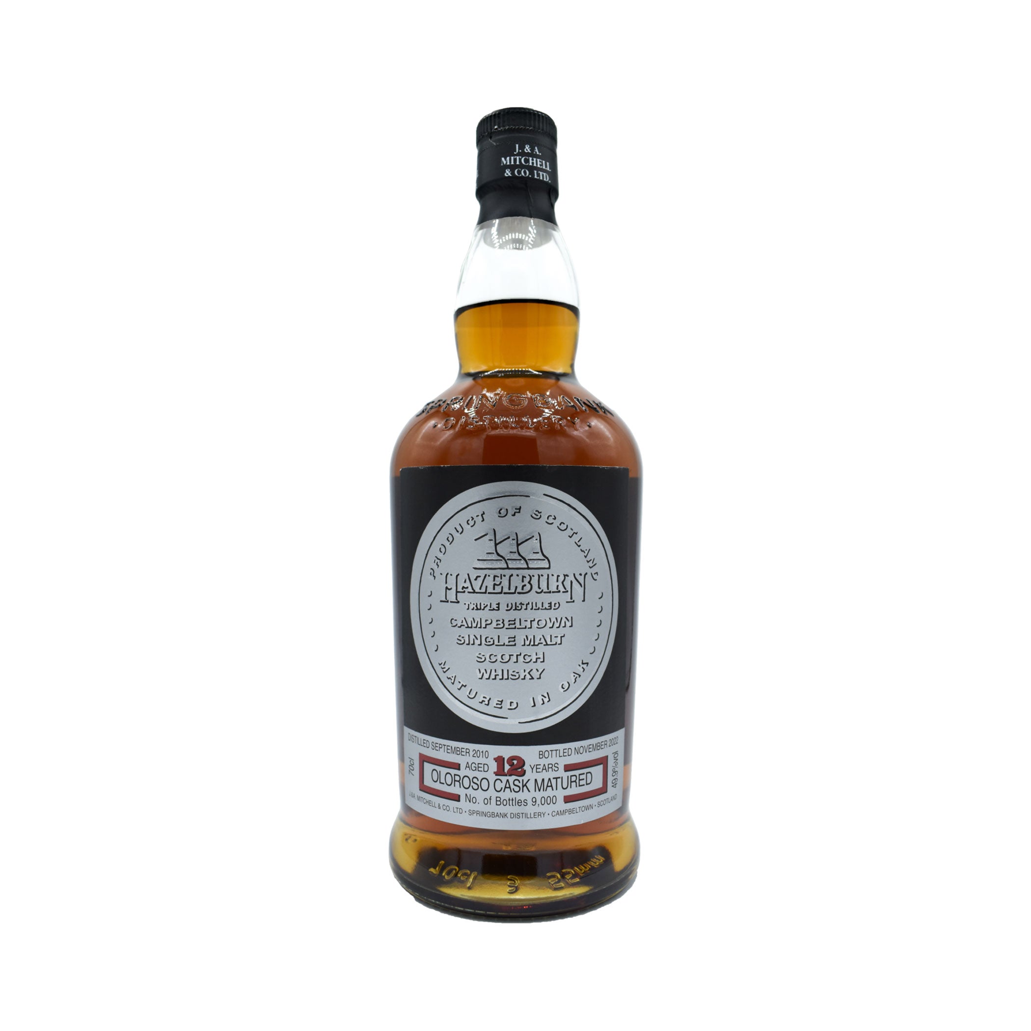 Hazelburn Sherry Wood 12 Jahre - 100 % Oloroso Sherry Cask Matured