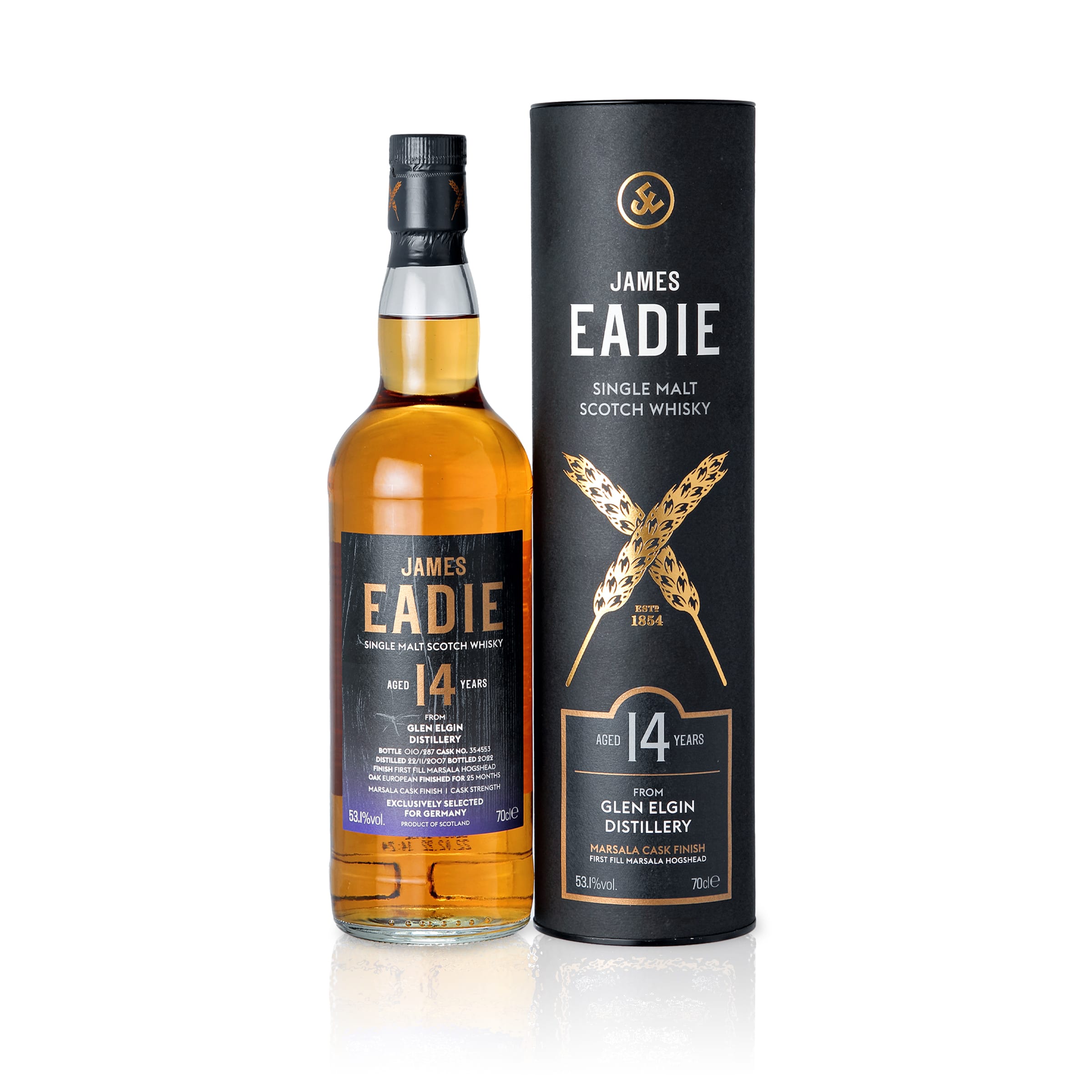 James Eadie, Glen Elgin 14 Jahre 53,1% First Fill Marsala Cask