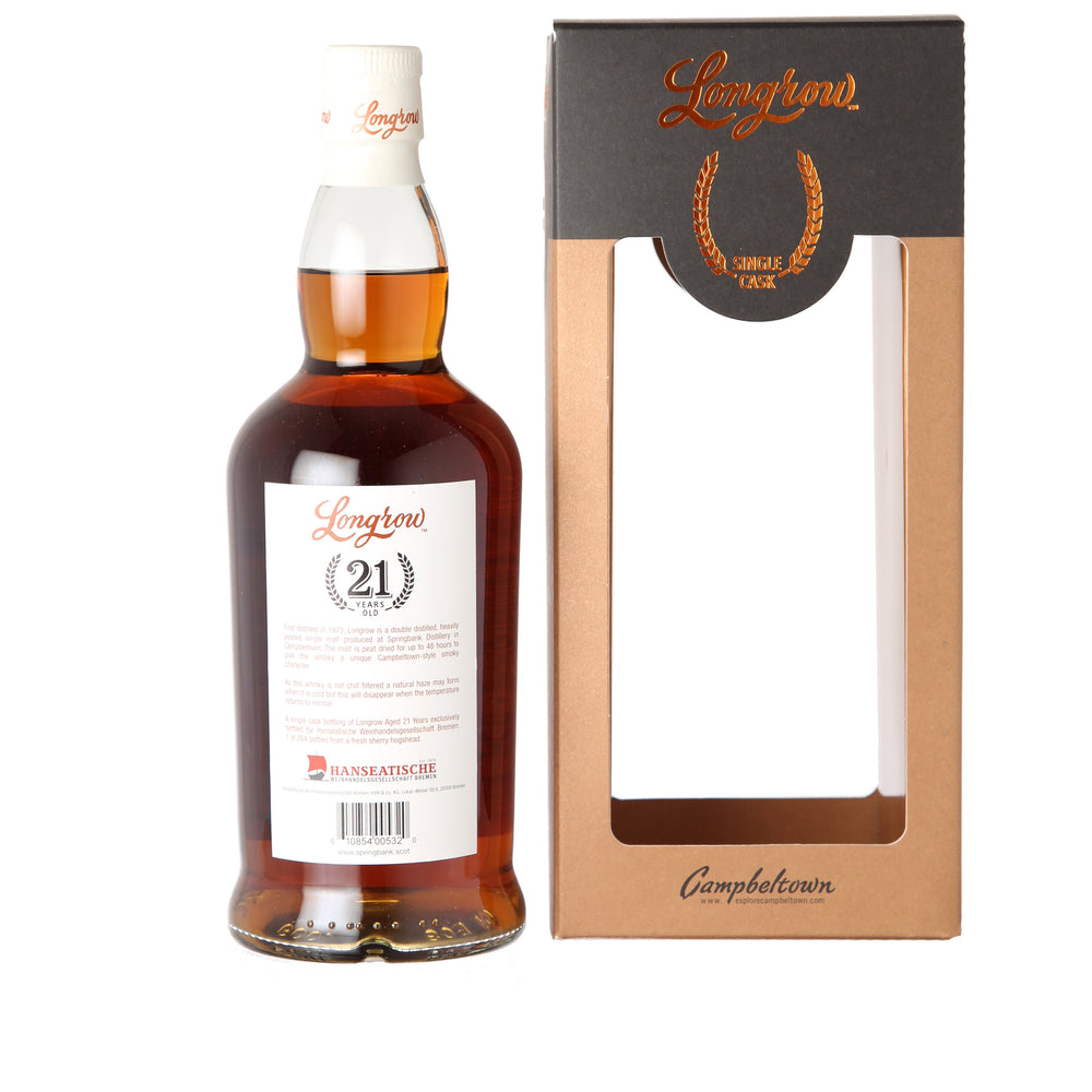 Longrow 21 Year Old, 2022 Release