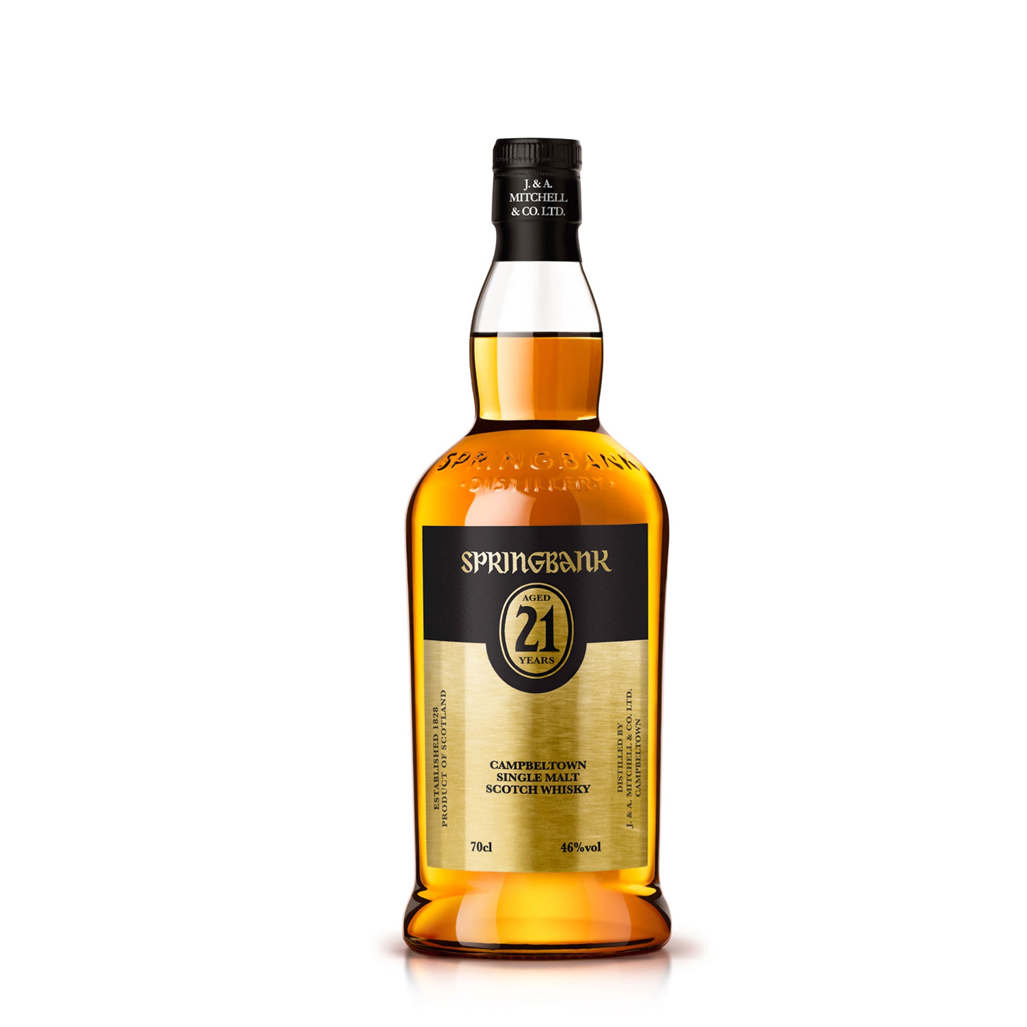 Springbank 21 Year Old, 46% Vol. 0.7 Release 2023 - Scotland / Campbeltown