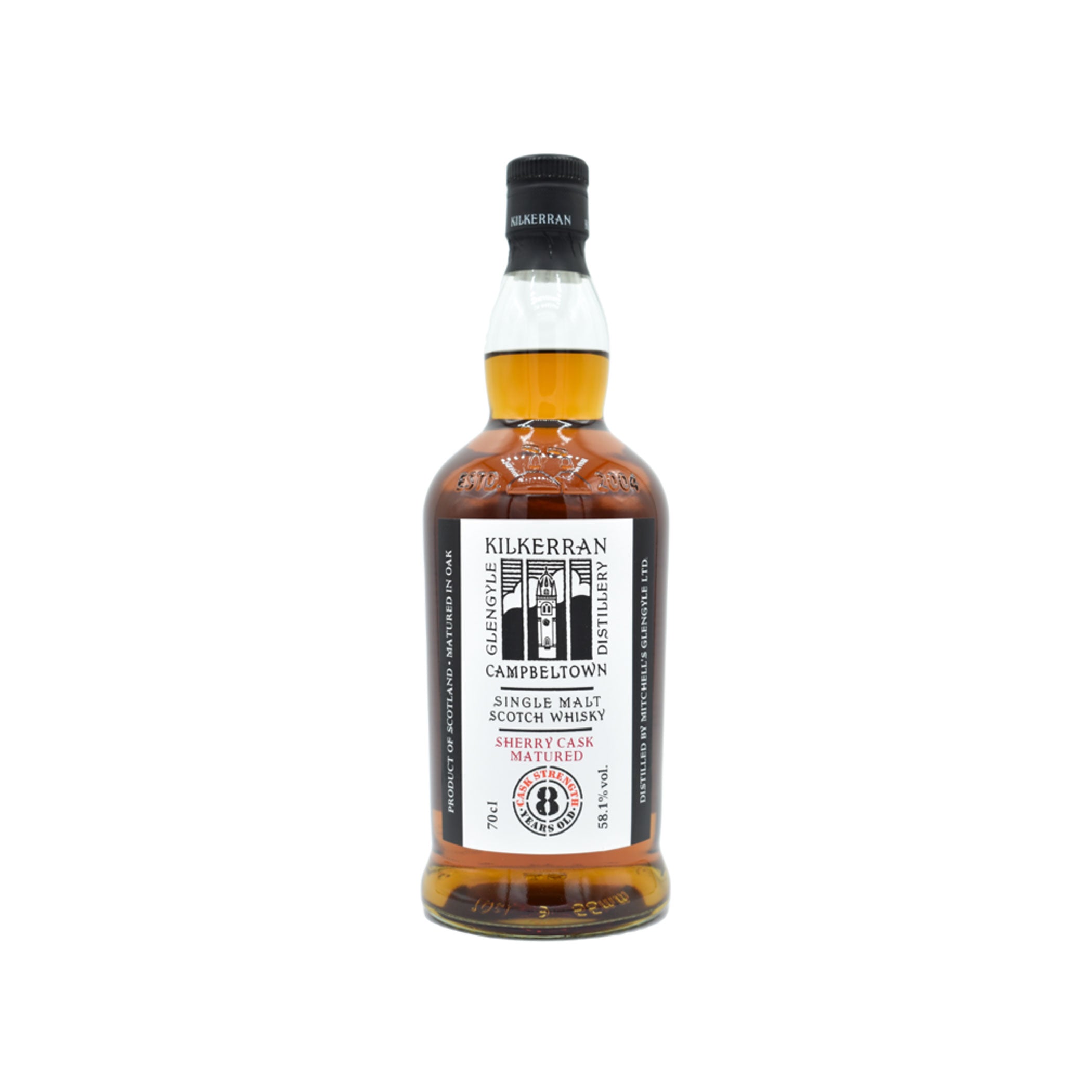 Kilkerran 8 Jahre  Cask Strength - Sherry Cask