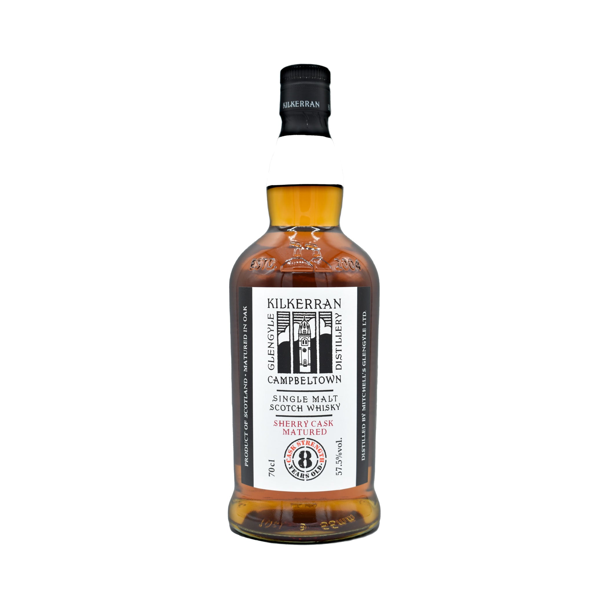Kilkerran 8yo Sherry Cask Matured · Cask Strength