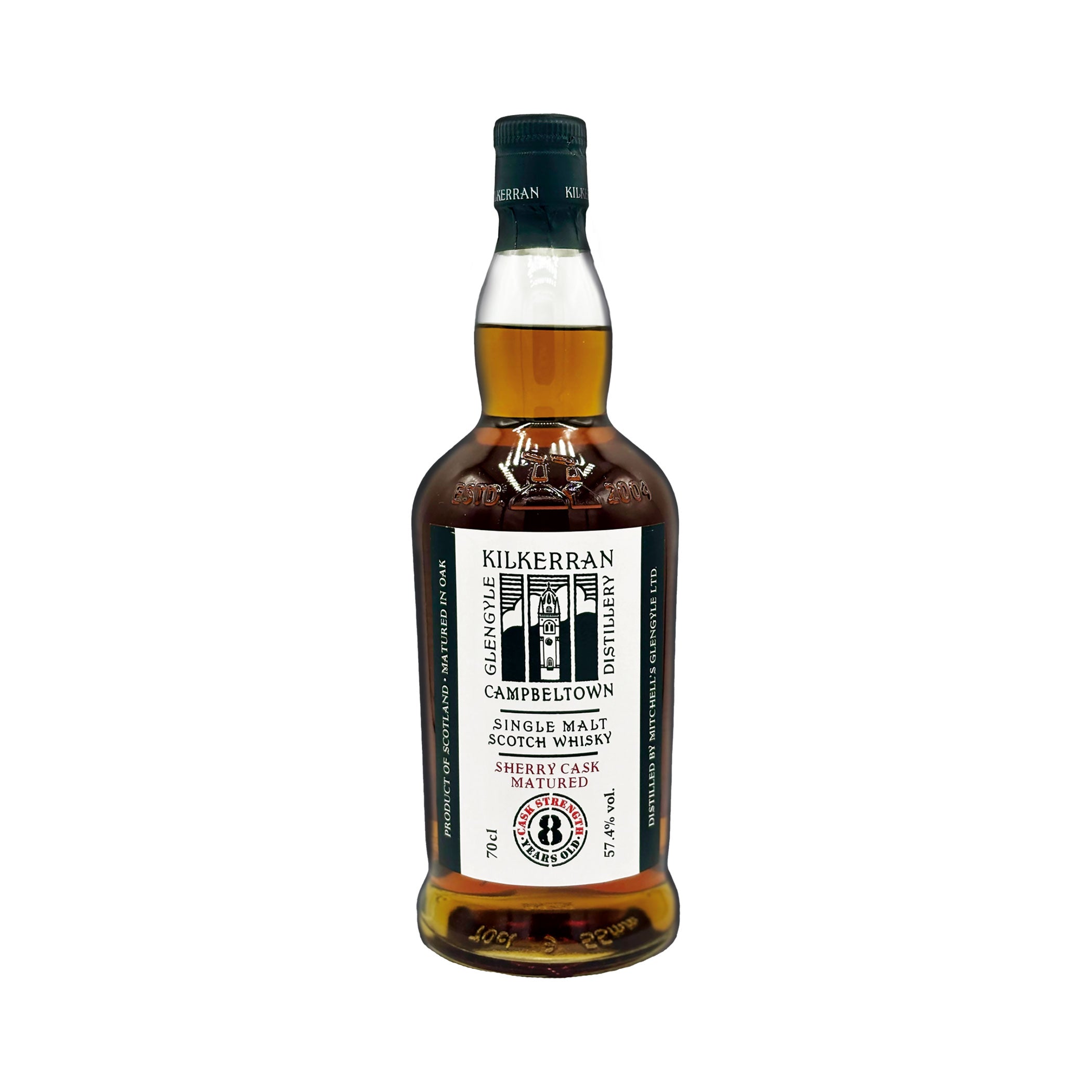 Kilkerran - 8 Jahre - Sherry Cask - Single Malt Scotch Whisky