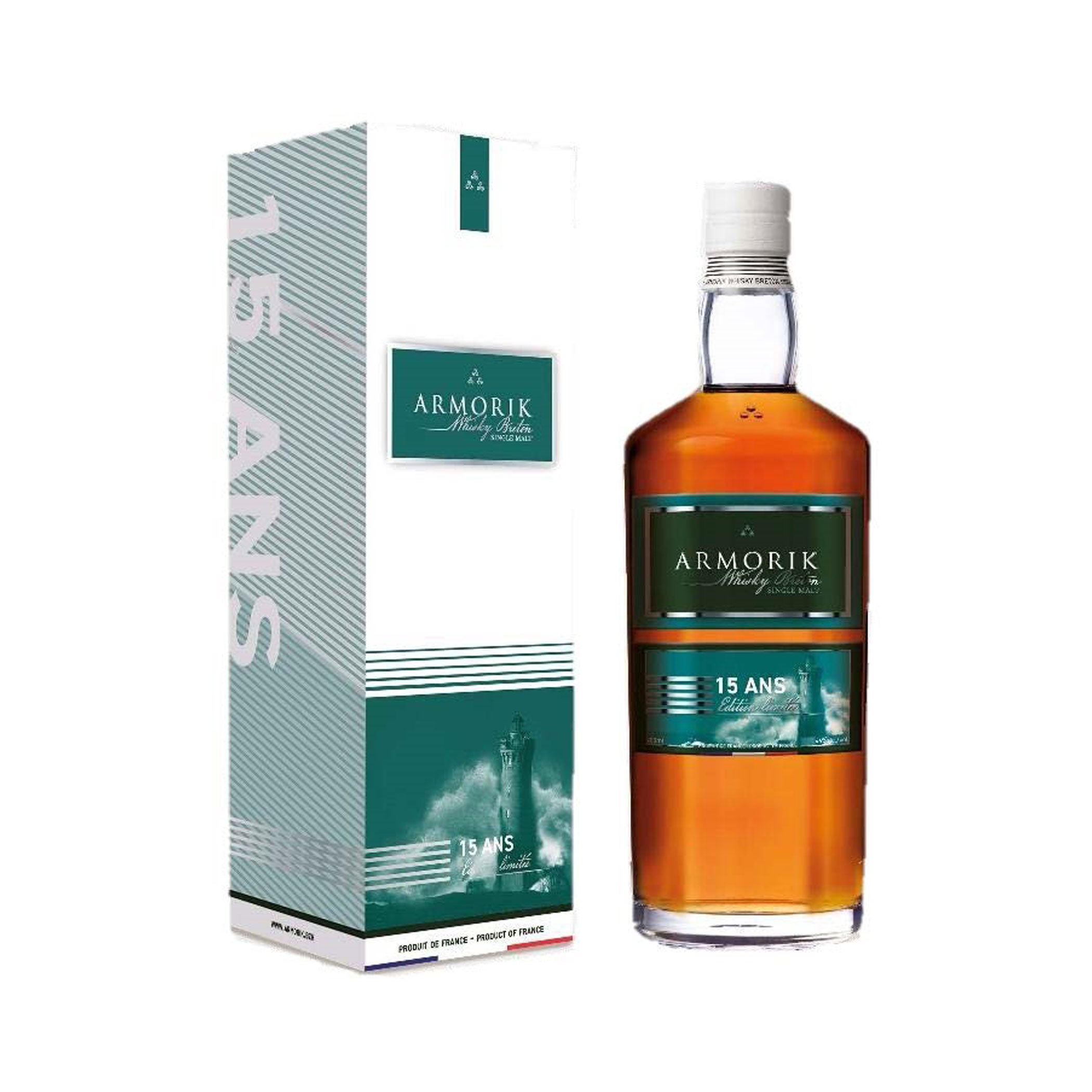 ARMORIK 15 Years Breton Whisky