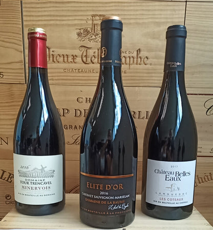 Feinste Weine - Weinselektion 6er Frankreich - Bordeaux / Pays DO'C Restposten #3