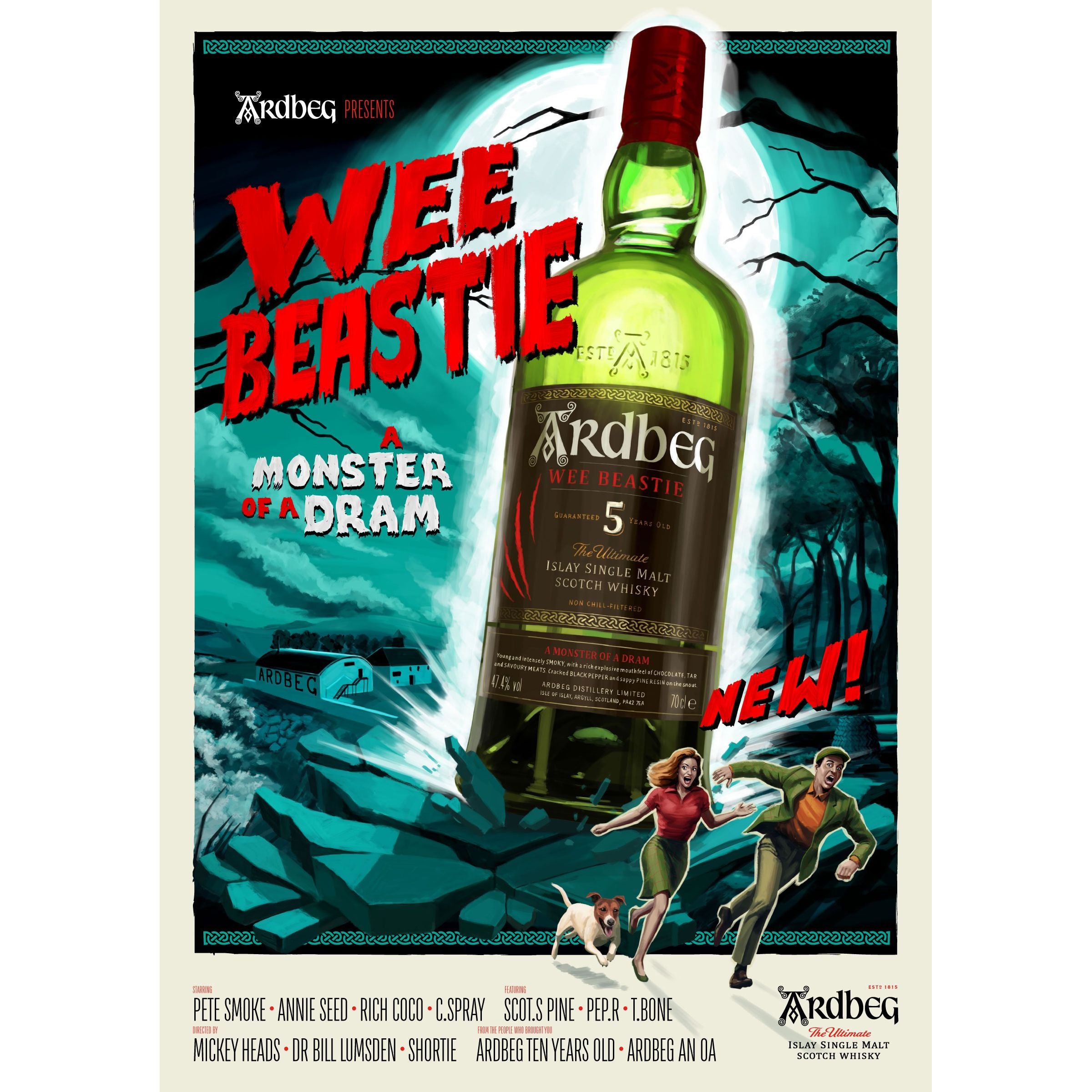 Whisky Ardbeg Wee Beastie – 5 Years Old Islay Single Malt Scotch