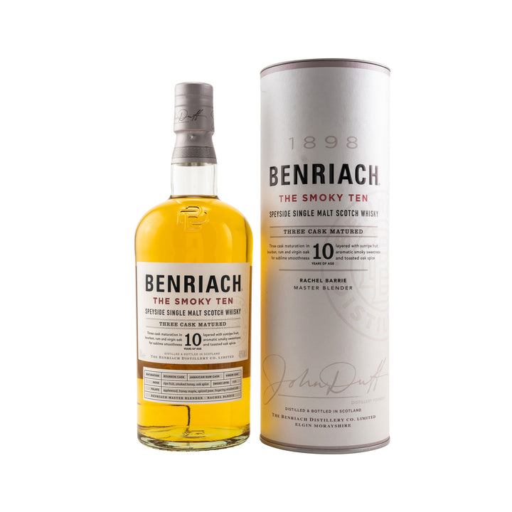 BenRiach 10 Year Old Smokey Ten 46% Speyside Single Malt
