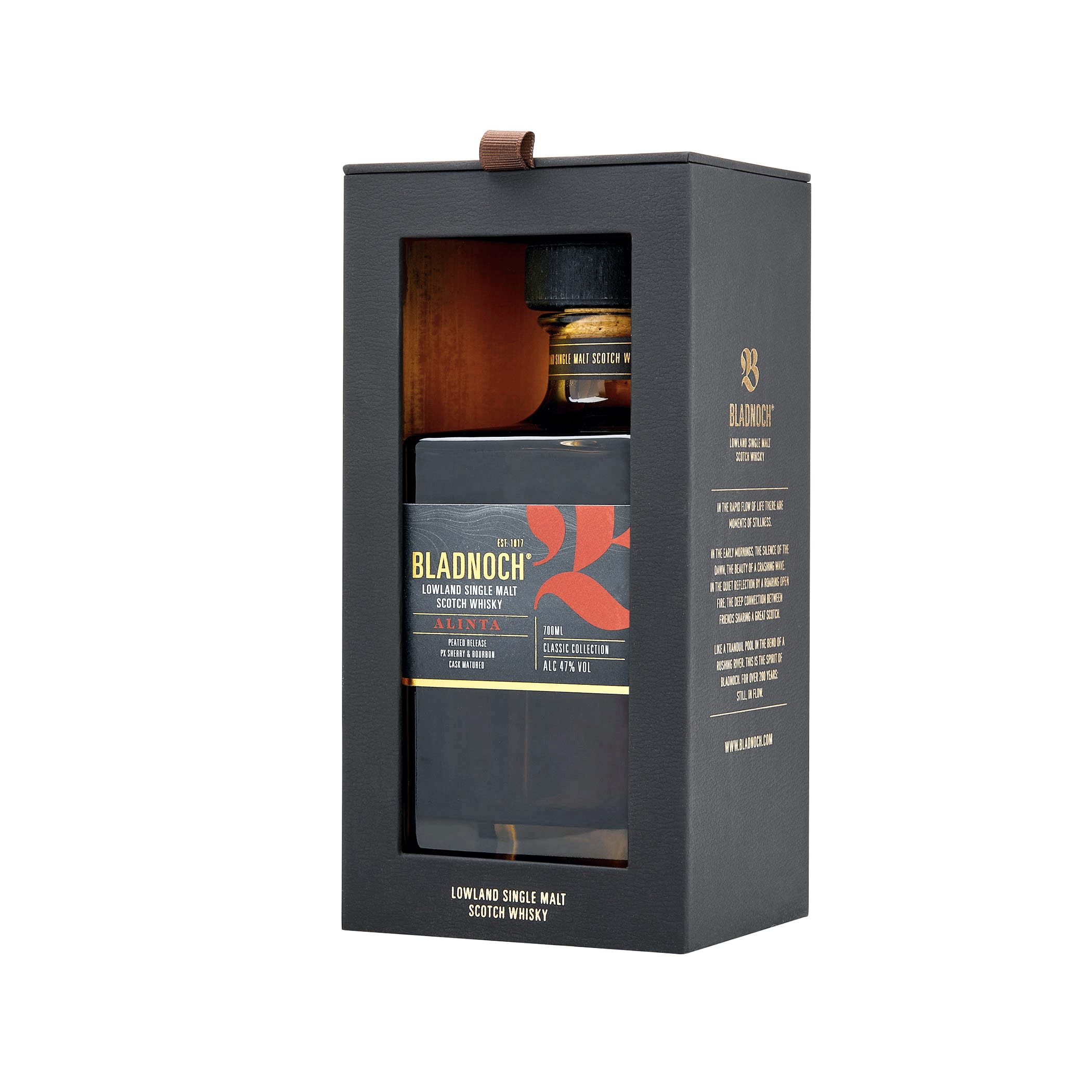 Bladnoch  Alinta Peated Release, PX Sherry & Bourbon Cask Matured