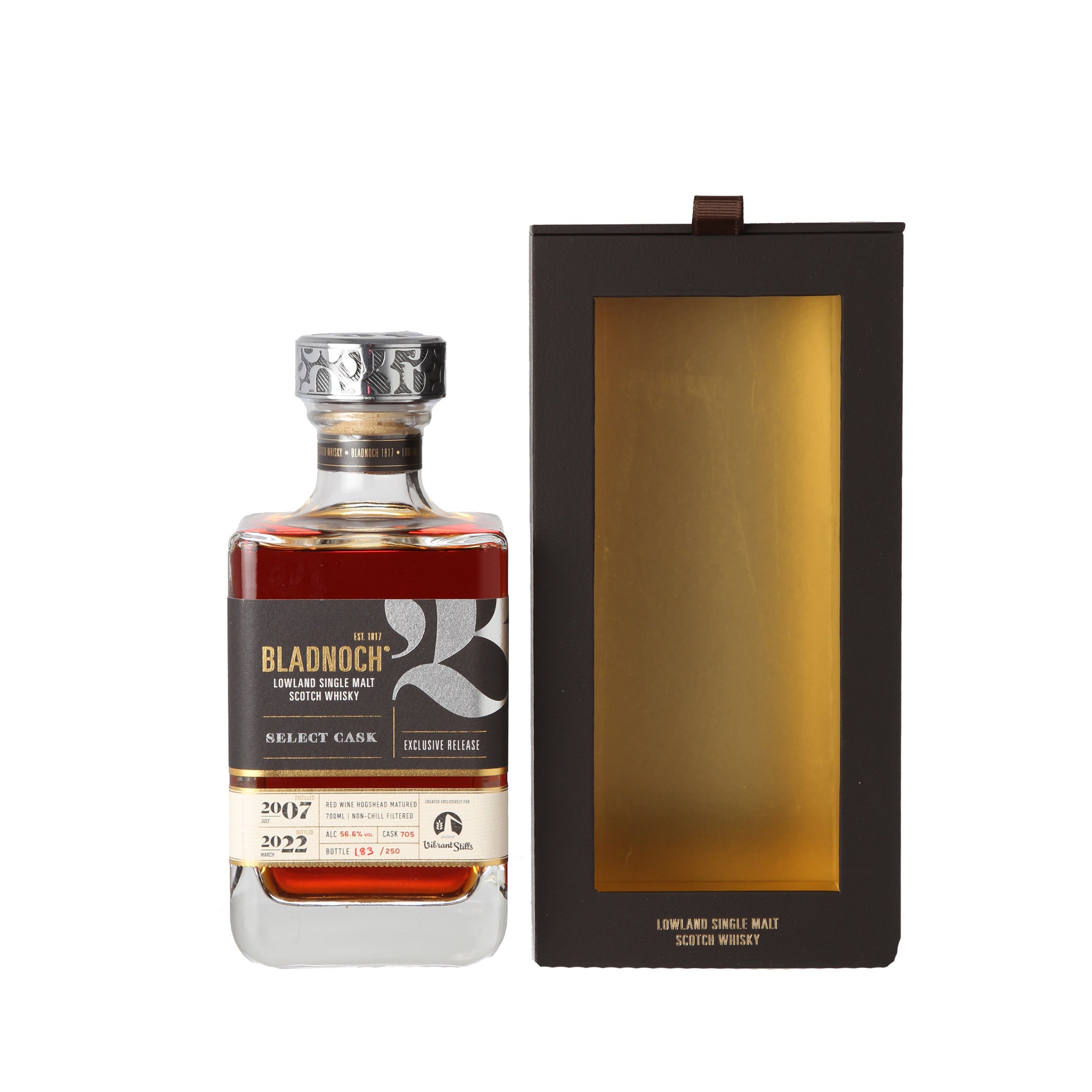 Bladnoch - Vibrant Stills - Red Wine Single Cask Whisky