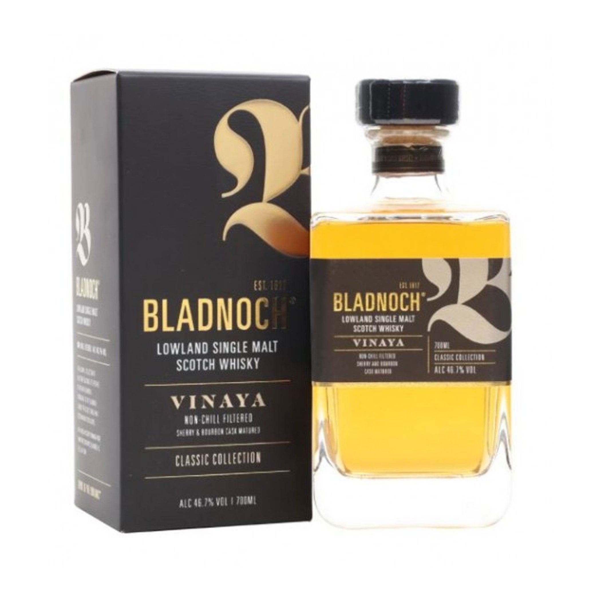 BLADNOCH VINAYA bourbon & sherry casks, 46,7%