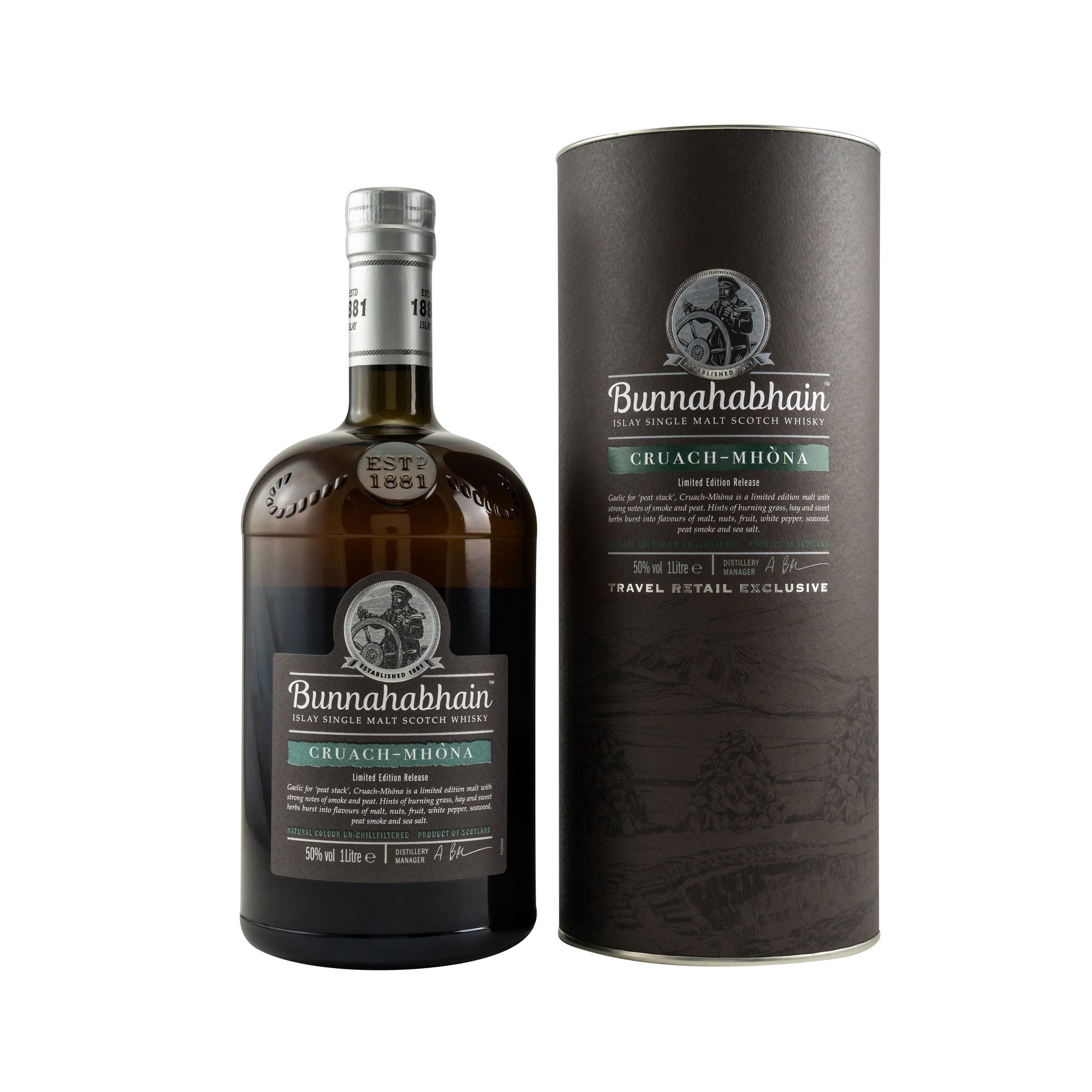Bunnahabhain Cruach Mhòna 50% Islay Single Malt