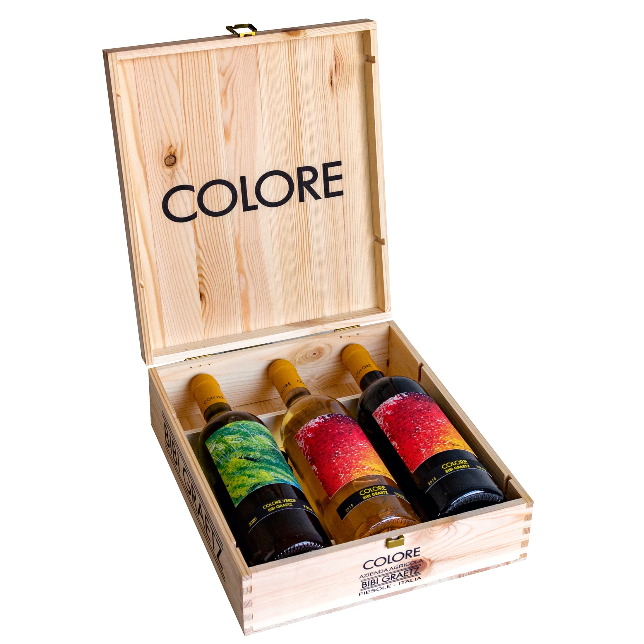 Bibi Graetz - Three Shades of Colore - Limited Edition (2018 Colore, 2018 Colore Bianco, 2020 Colore Verde Olivenöl)