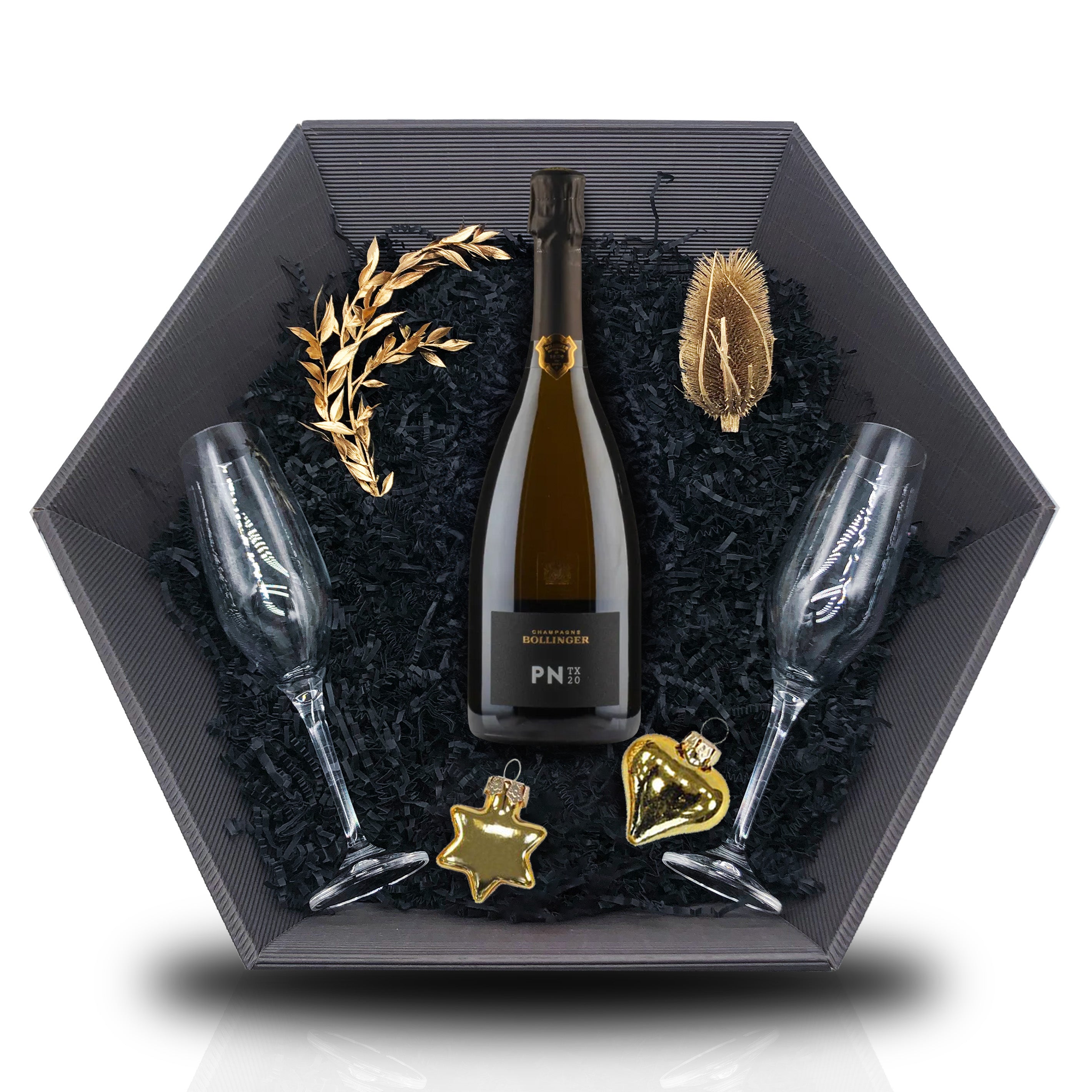 Bollinger PN TX20 12,5% vol. 0,75L Giftbasket