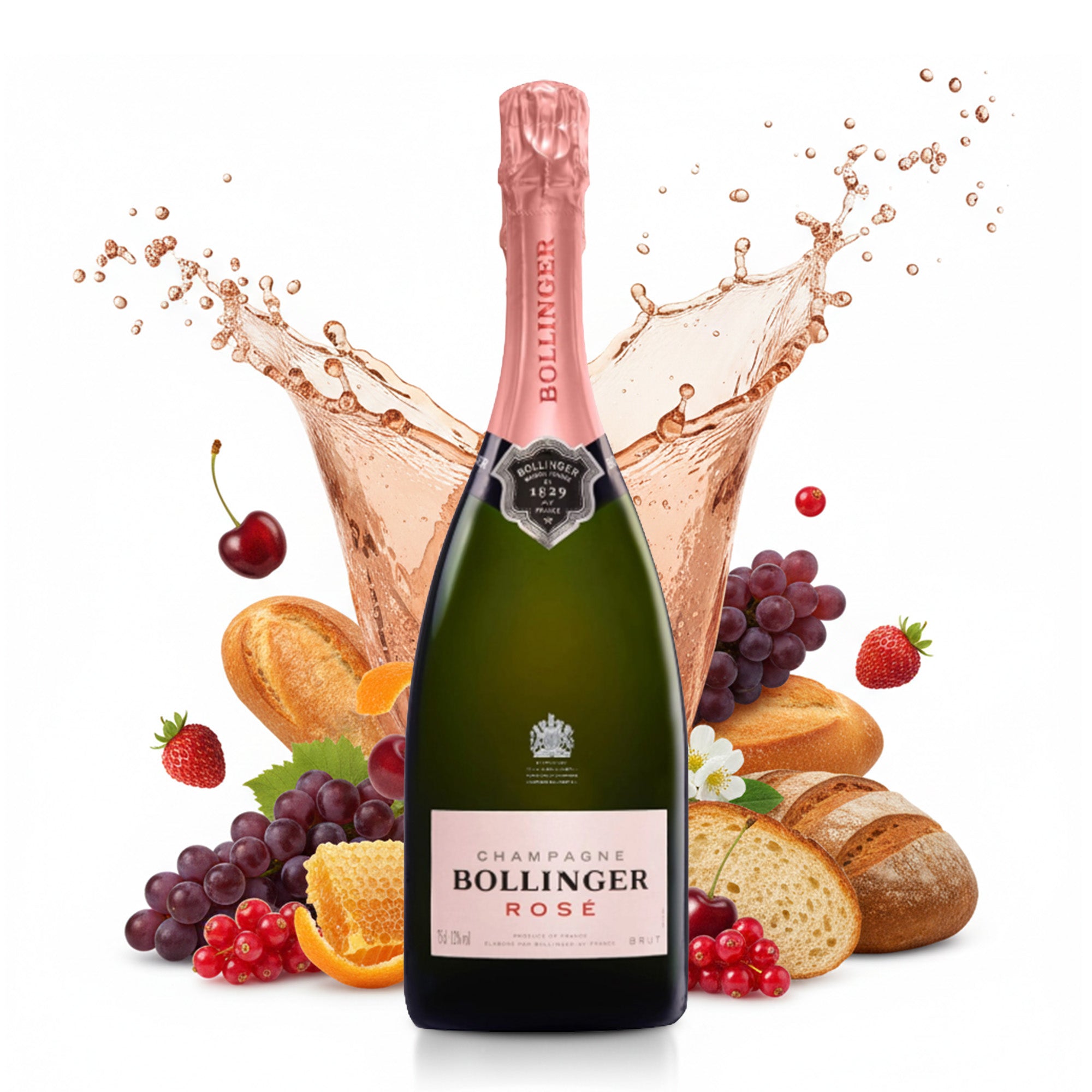 Bollinger Rosé Champagne Brut 750 ml