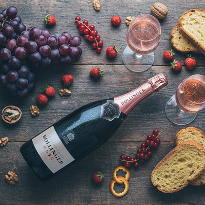 Bollinger Rosé Champagne Brut in Wooden Box 3L