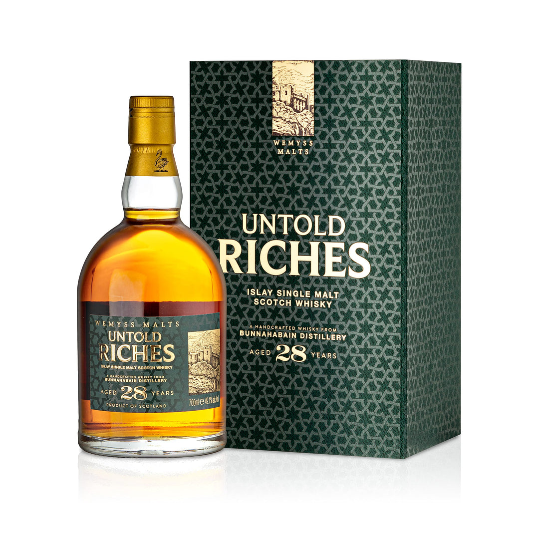Bunnahabhain 28 Year Old Untold Riches - Wemyss Malts - 49.1% vol.